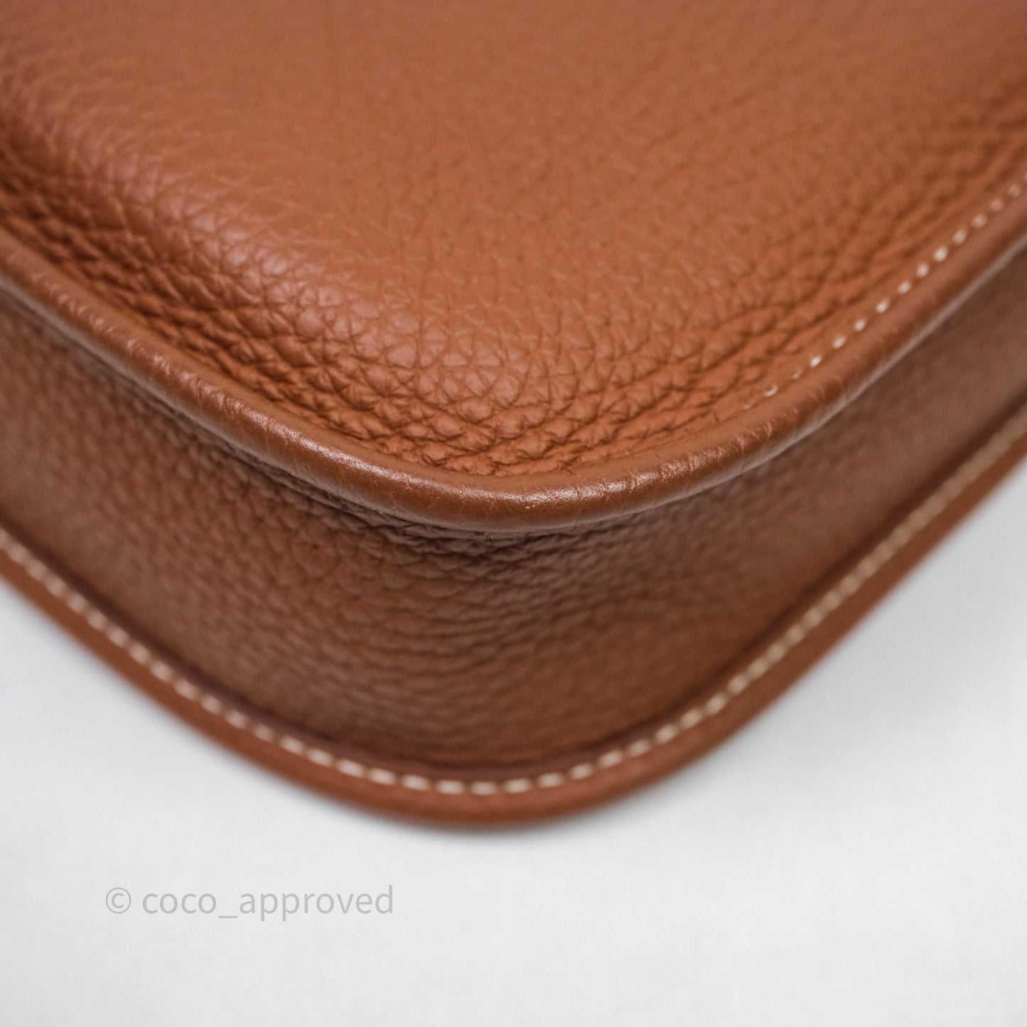 Hermès Mini Evelyne 16 Amazone Gold 37 Clemence Palladium Hardware