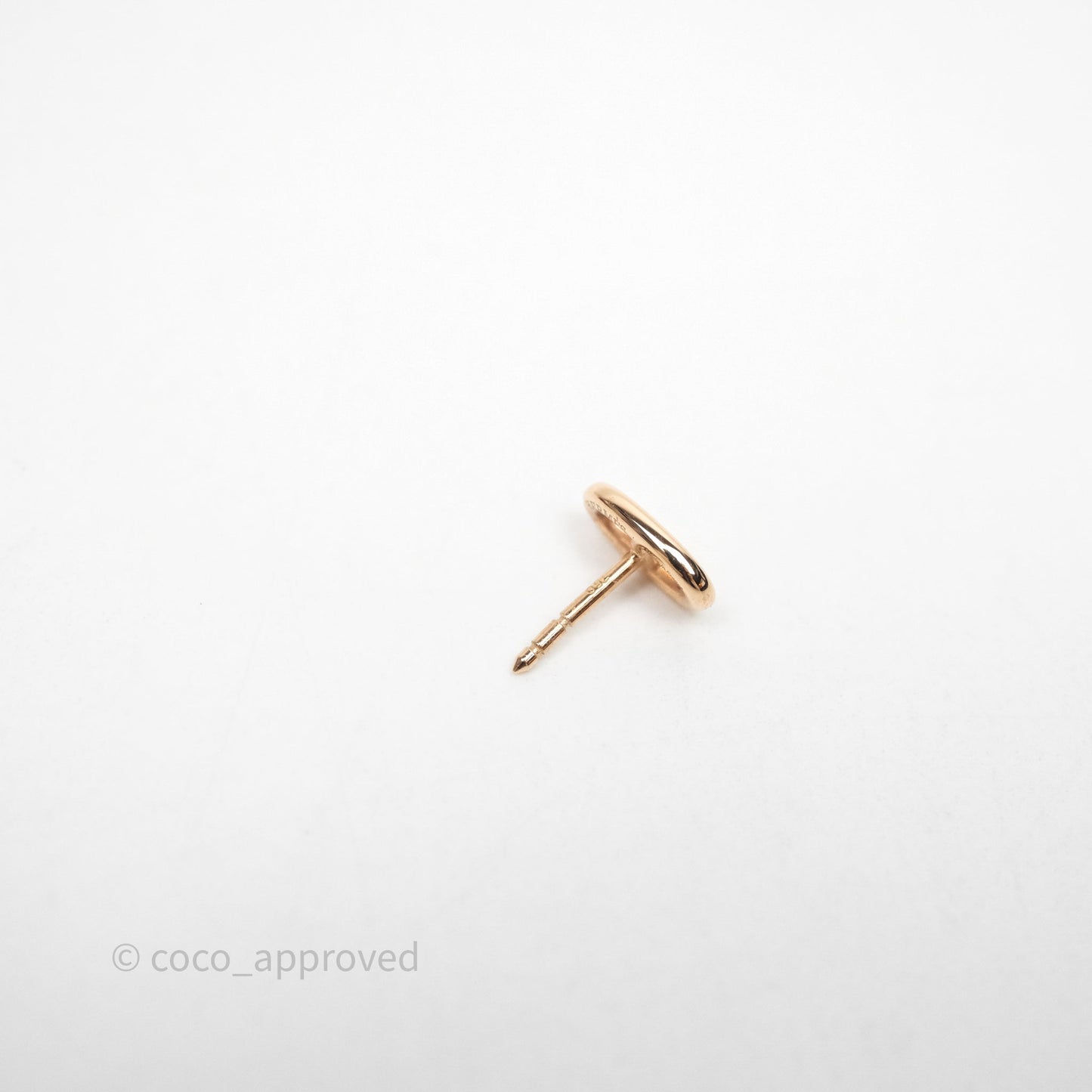 Hermès Chaine d'Ancre Earrings Rose Gold