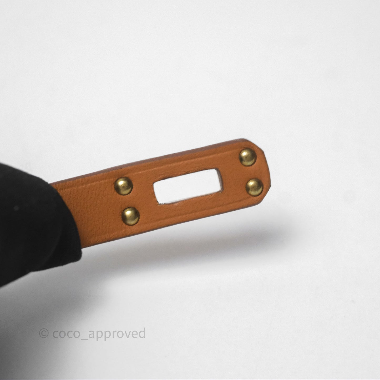 Hermès Mini Kelly Double Tour Bracelet Nata Swift Gold Hardware