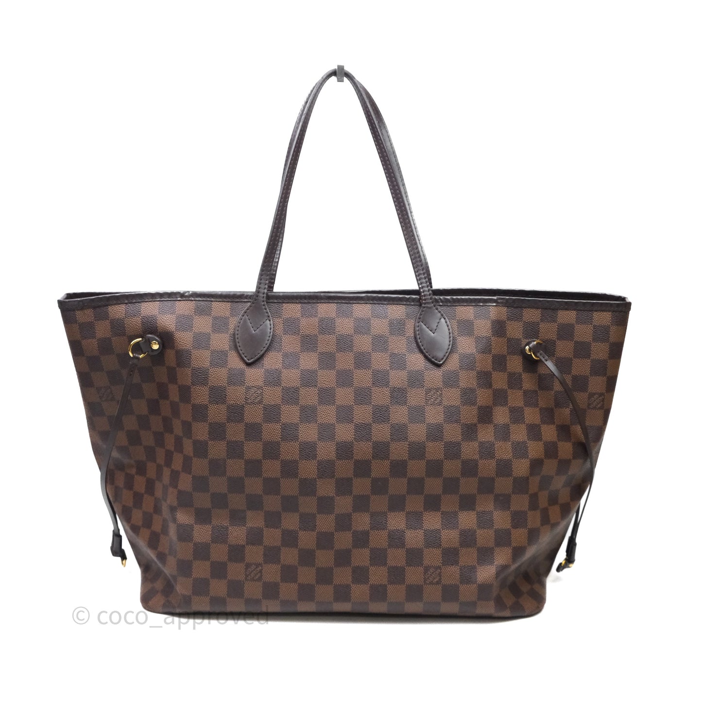 Louis Vuitton Neverfull Tote Bag GM Damier Ebene