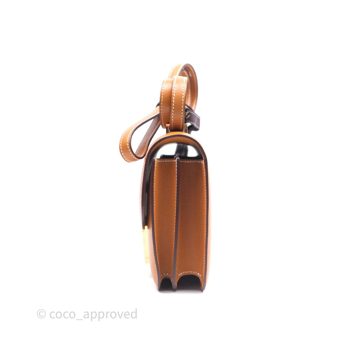 Hermès Constance Mini 18cm Naturel-Sablé 21 Butler Gold Hardware