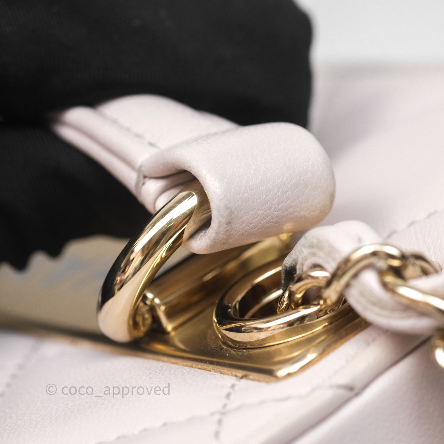 Chanel Trendy CC Vanity Case Lilac Lambskin Gold Hardware