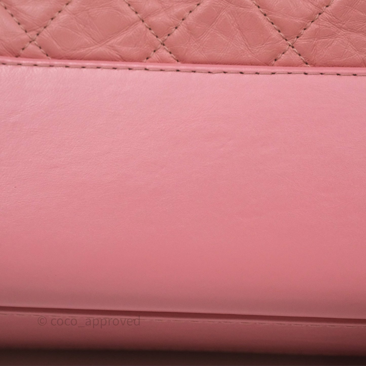 Chanel Large Gabrielle Hobo Pink Aged Calfskin Mixed Hardware 19S