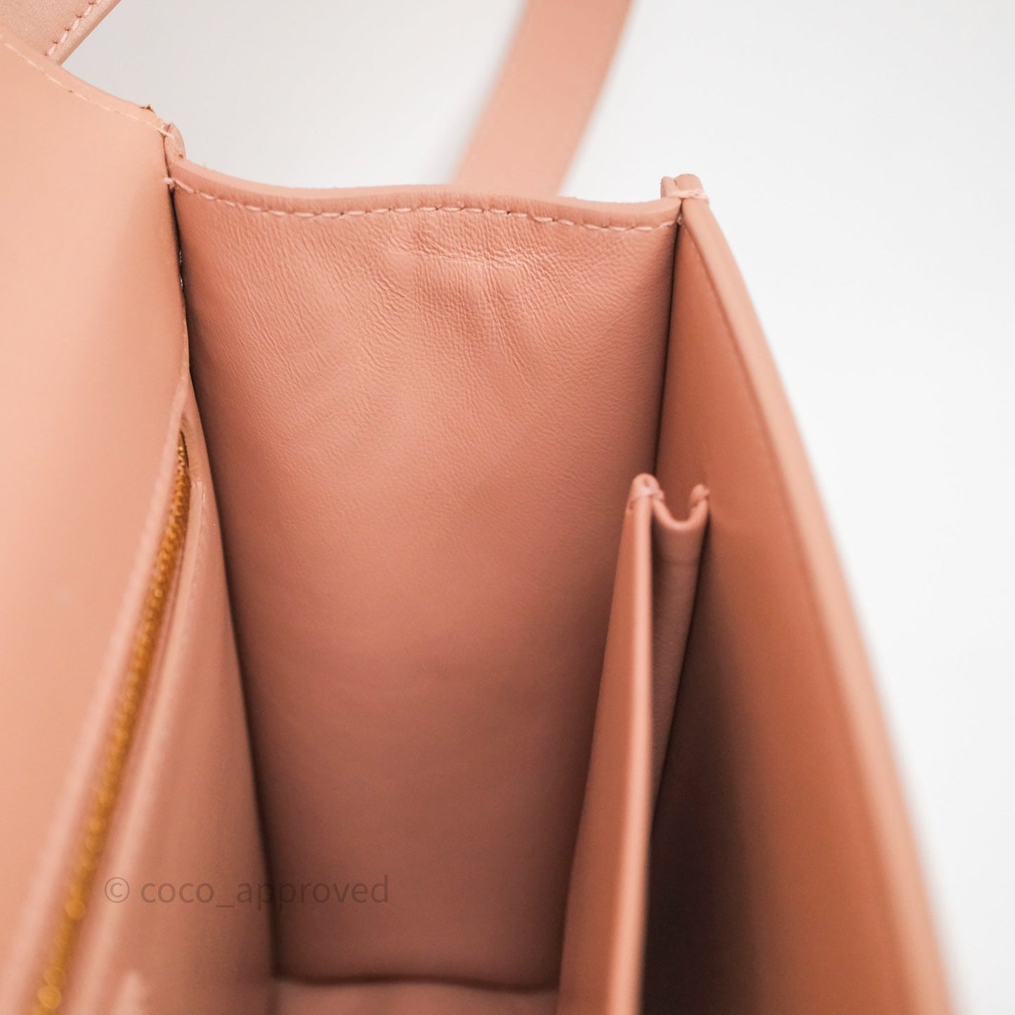 Christian Dior Small 30 Montaigne Bag Pink Calfskin Gold Hardware