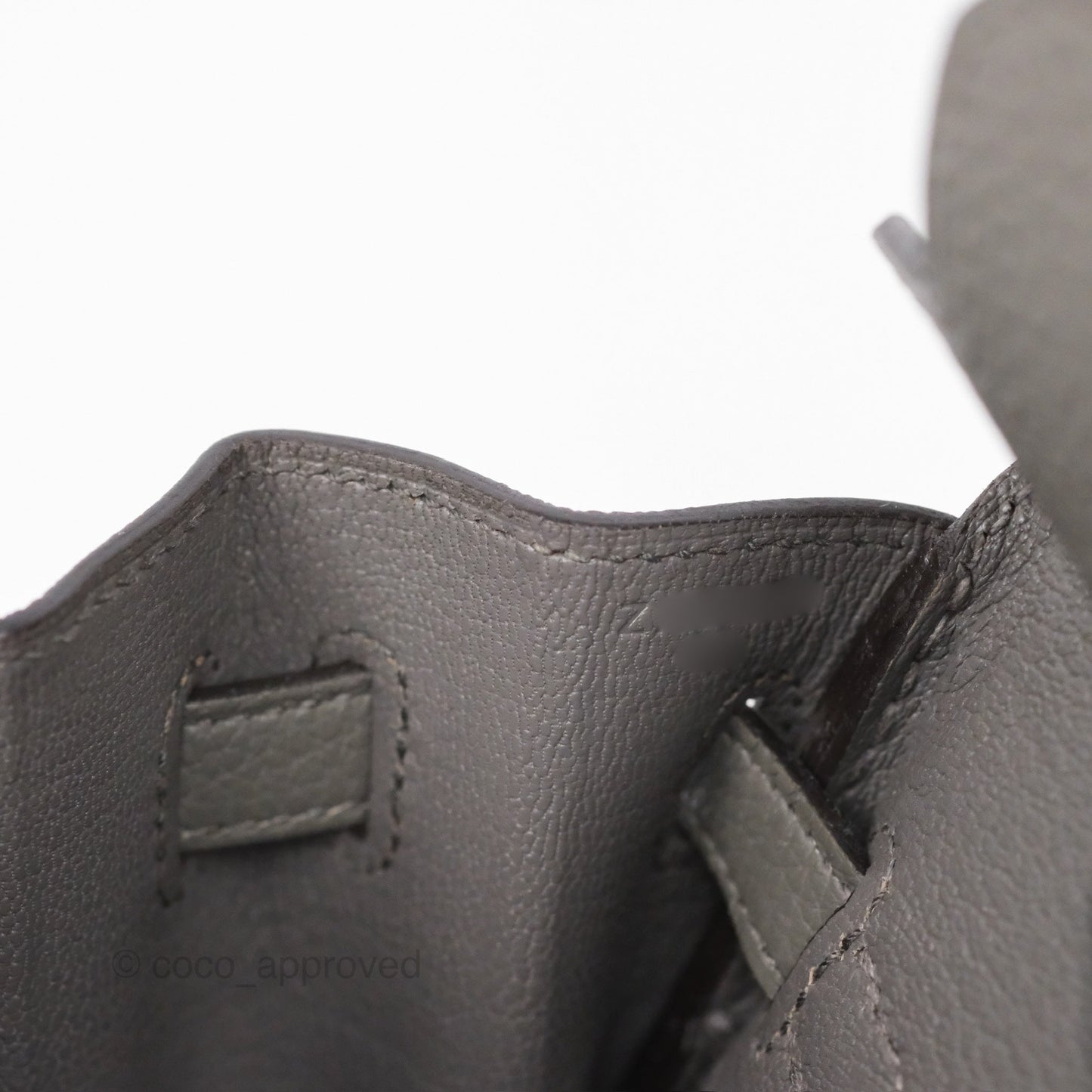 Hermès Birkin 25 Retourne Gris Meyer 0L Togo Gold Hardware