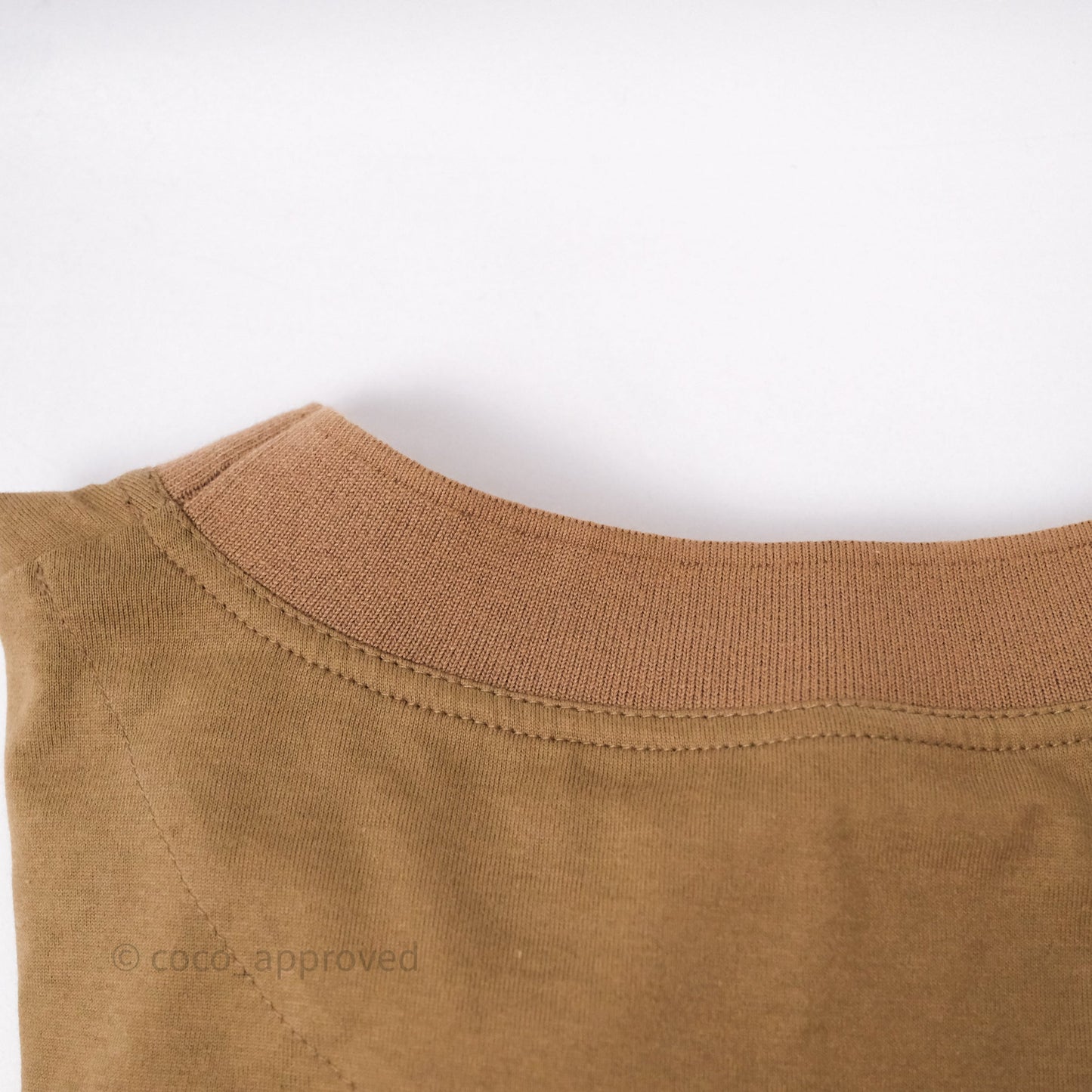 Hermès La Promenade du Matin T-shirt Khaki Size 36