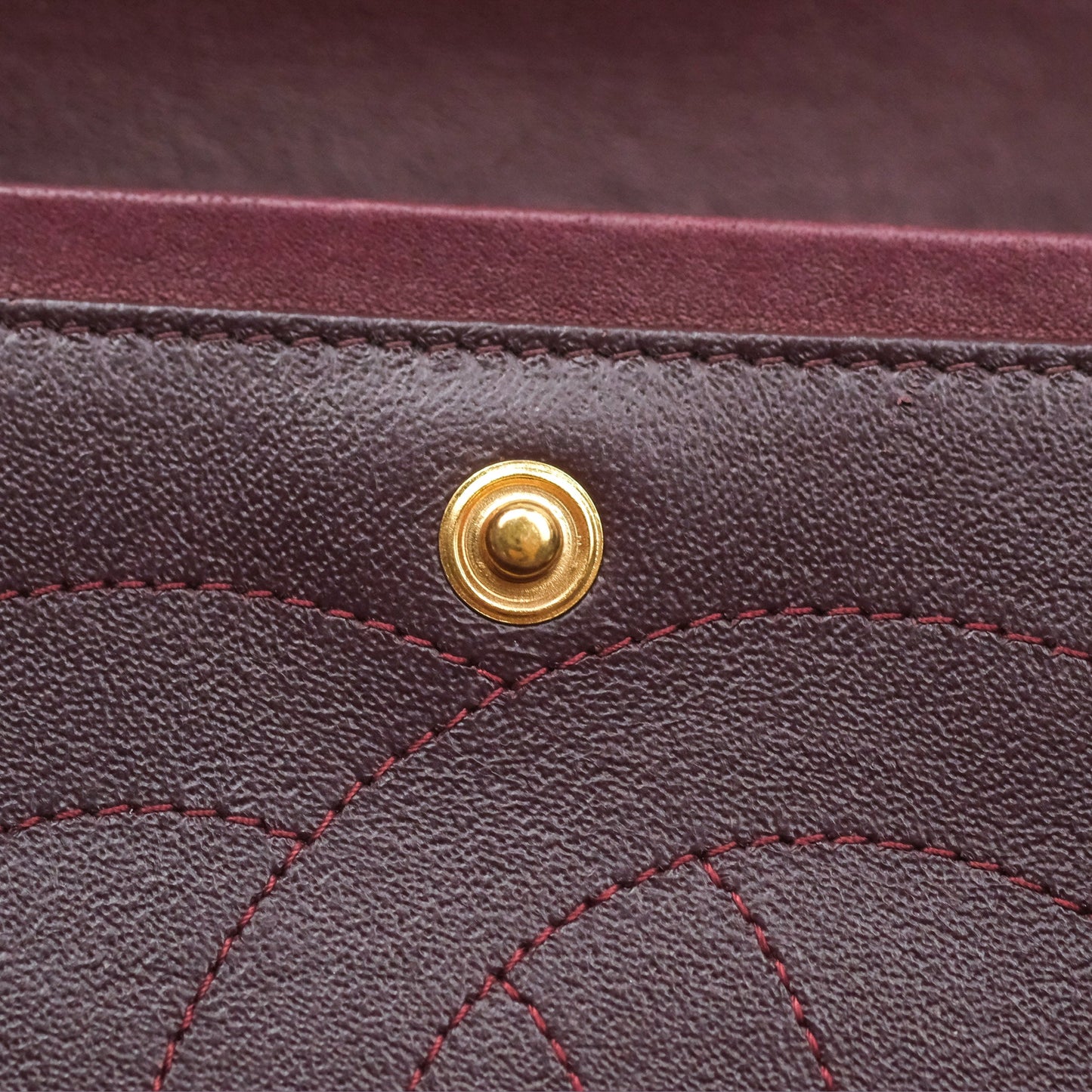 Chanel Jumbo Double Flap Burgundy Lambskin Gold Hardware