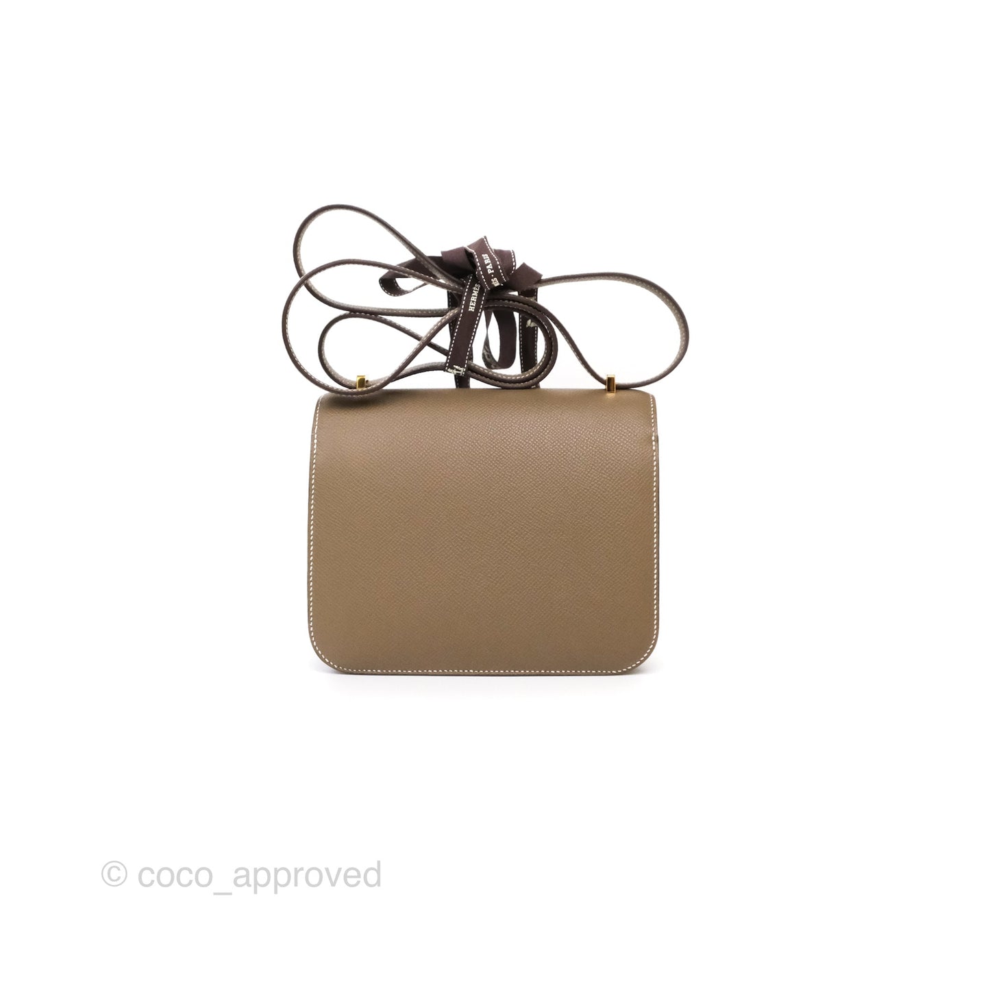 Hermès Constance Mini 18cm Mirror Etoupe Epsom Gold Hardware