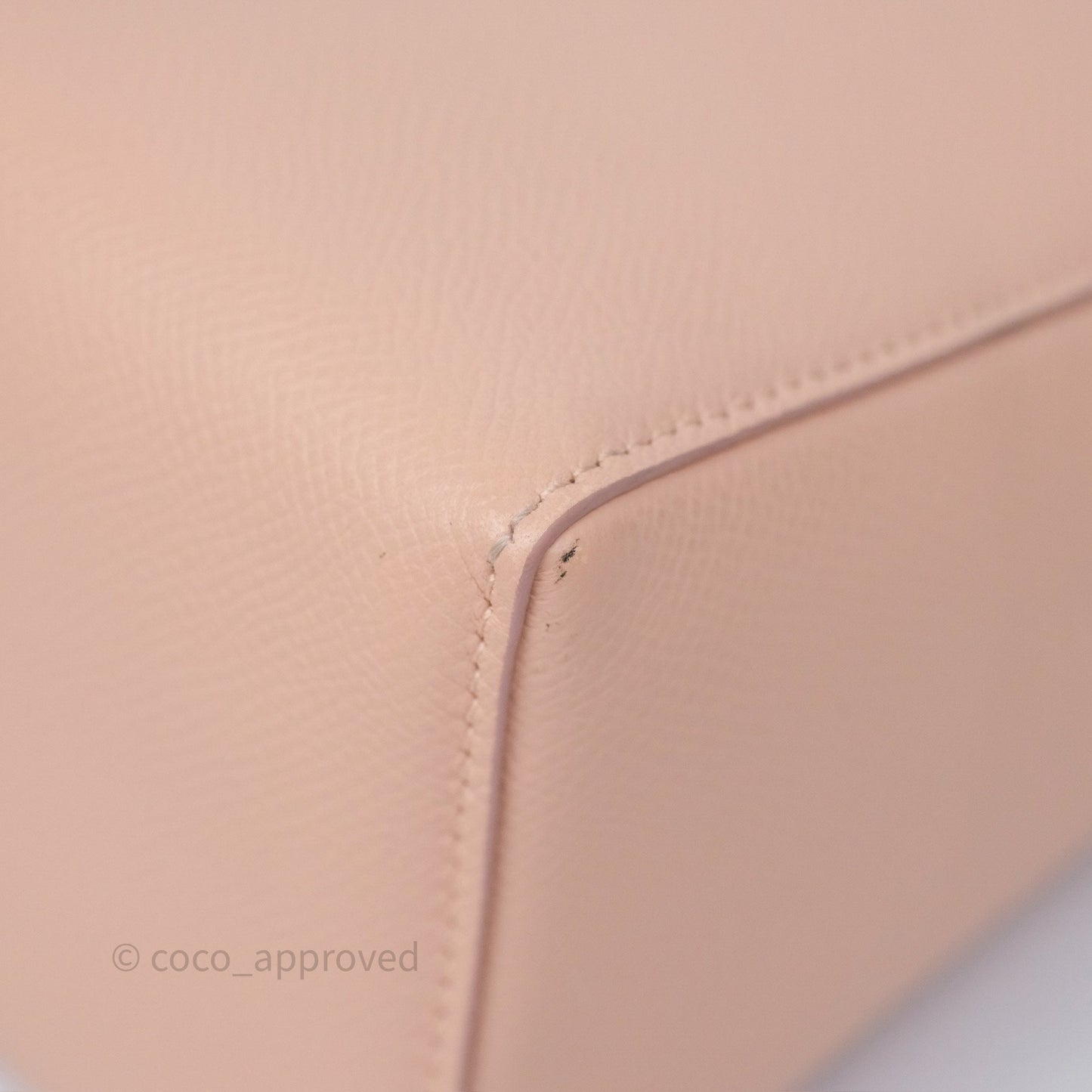 Loro Piana Extra Bag L27 Pink Calfskin Silver Hardware