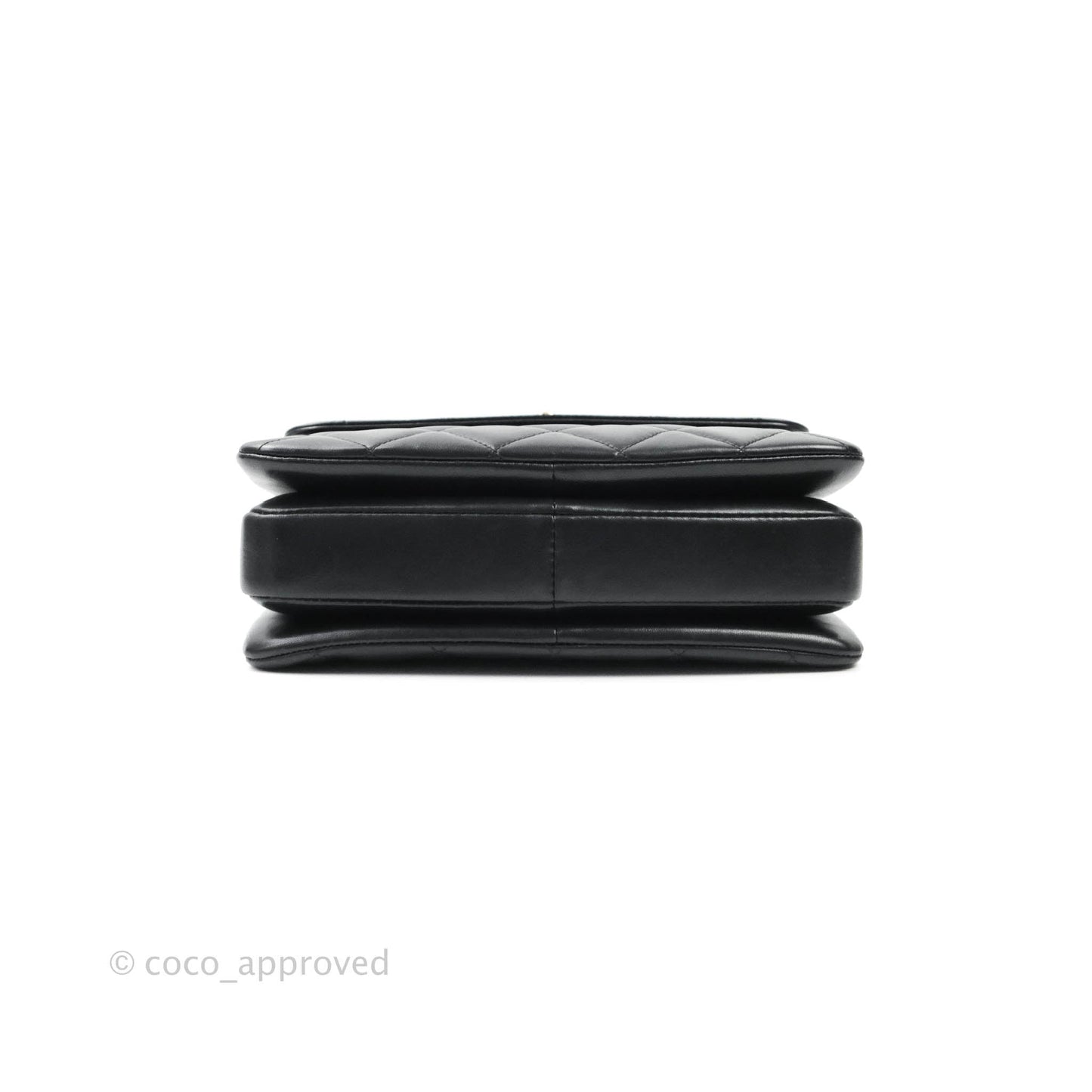 Chanel Trendy CC Small Black Lambskin Gold Hardware