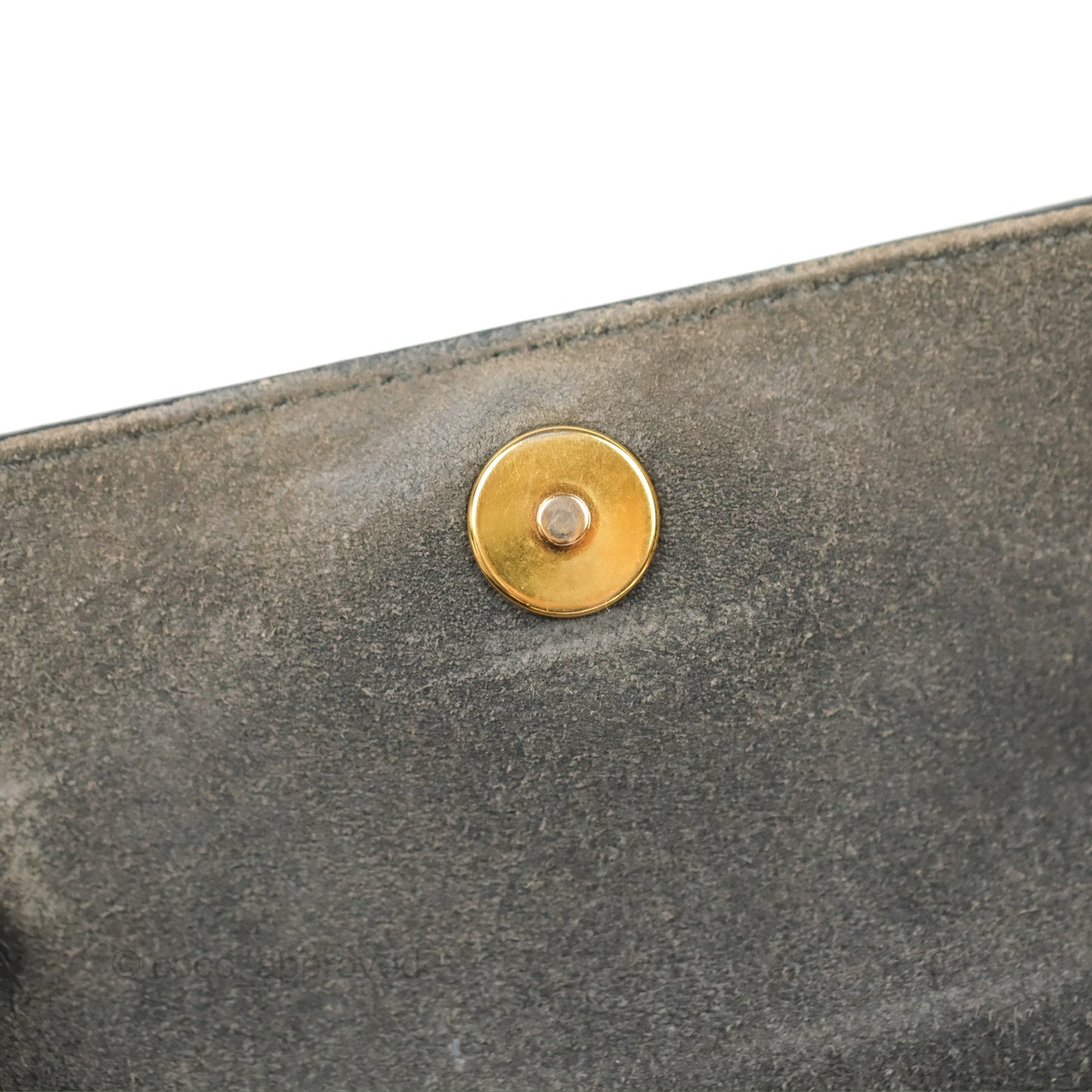 Celine Nano Belt Bag Grey Grained Calfskin Gold Hardware