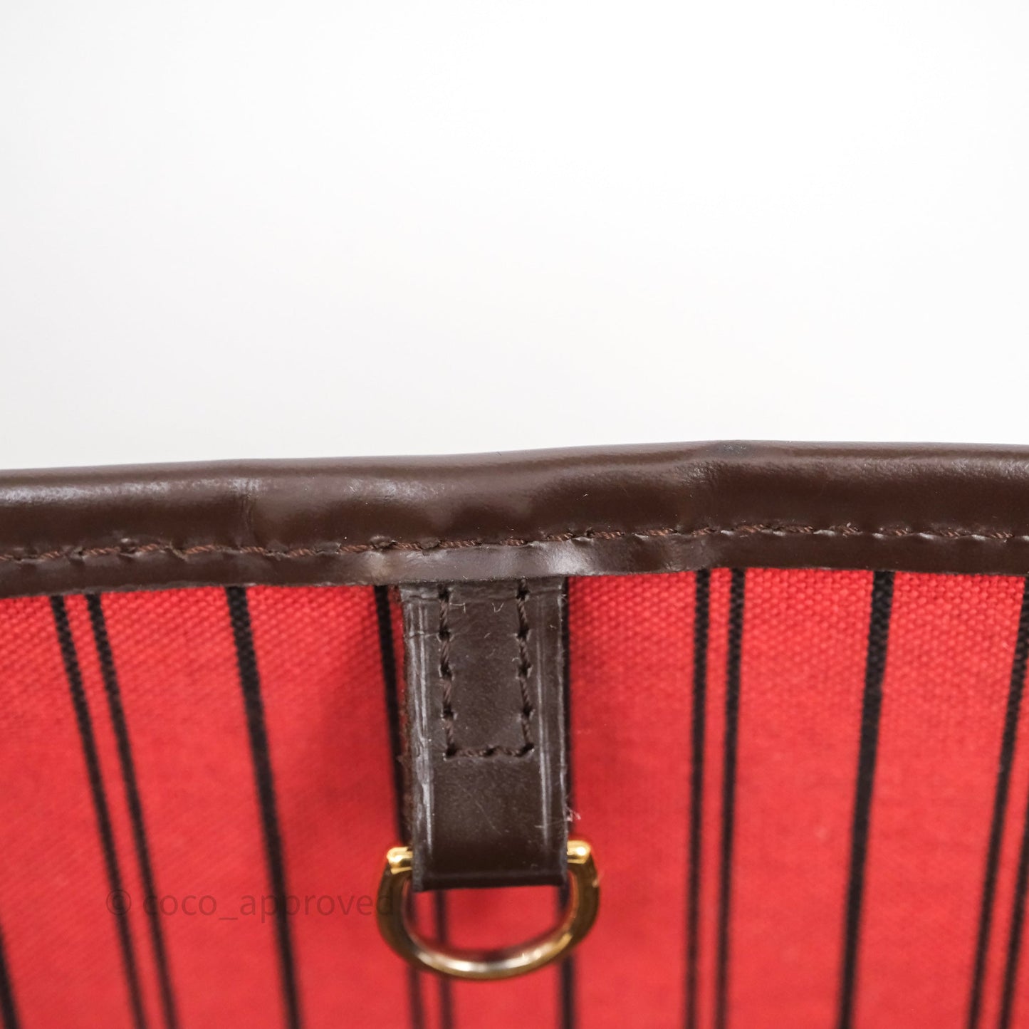 Louis Vuitton Neverfull MM Tote Bag Damier Ebene Canvas