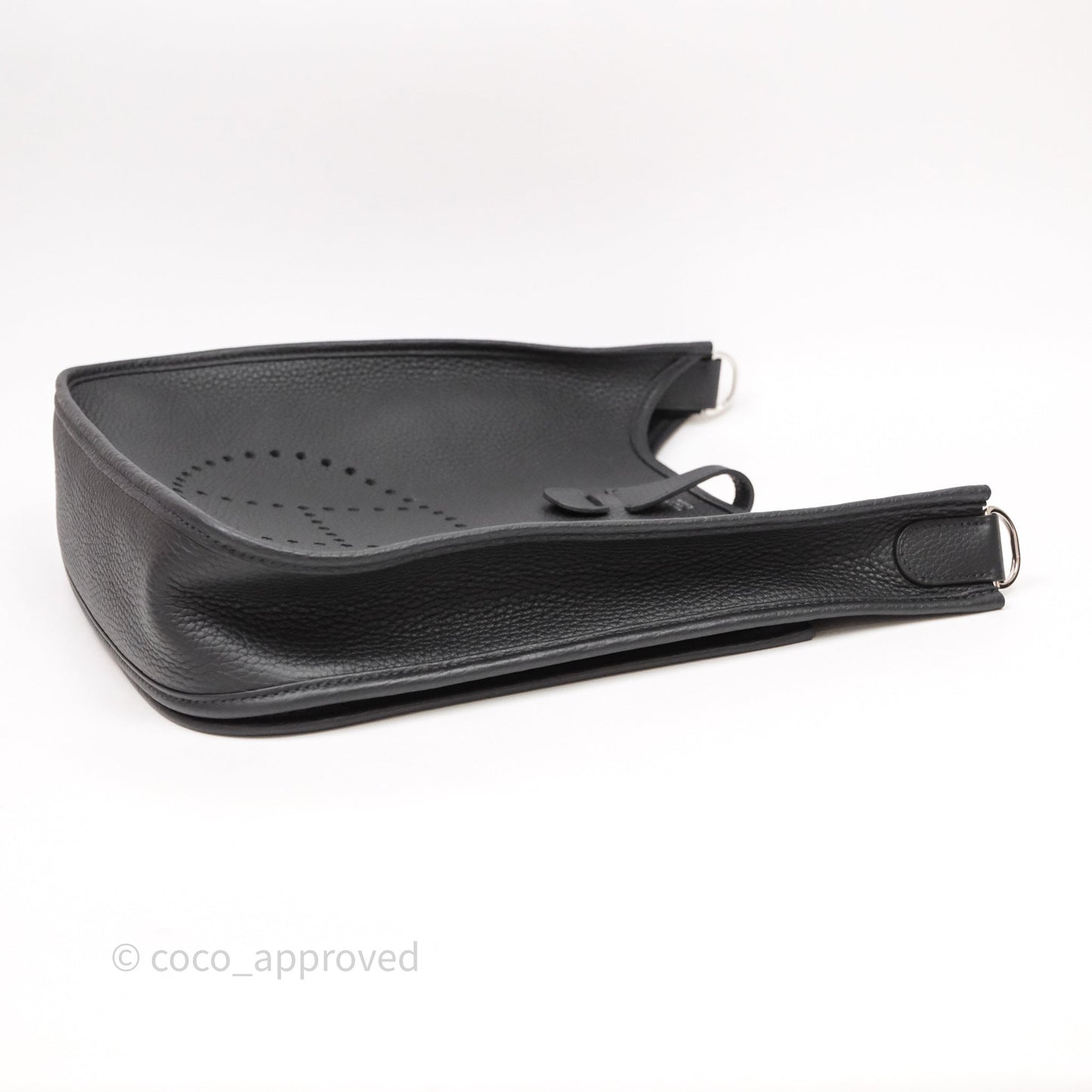 Hermes Evelyne III 29 Black Clemence Palladium Hardware