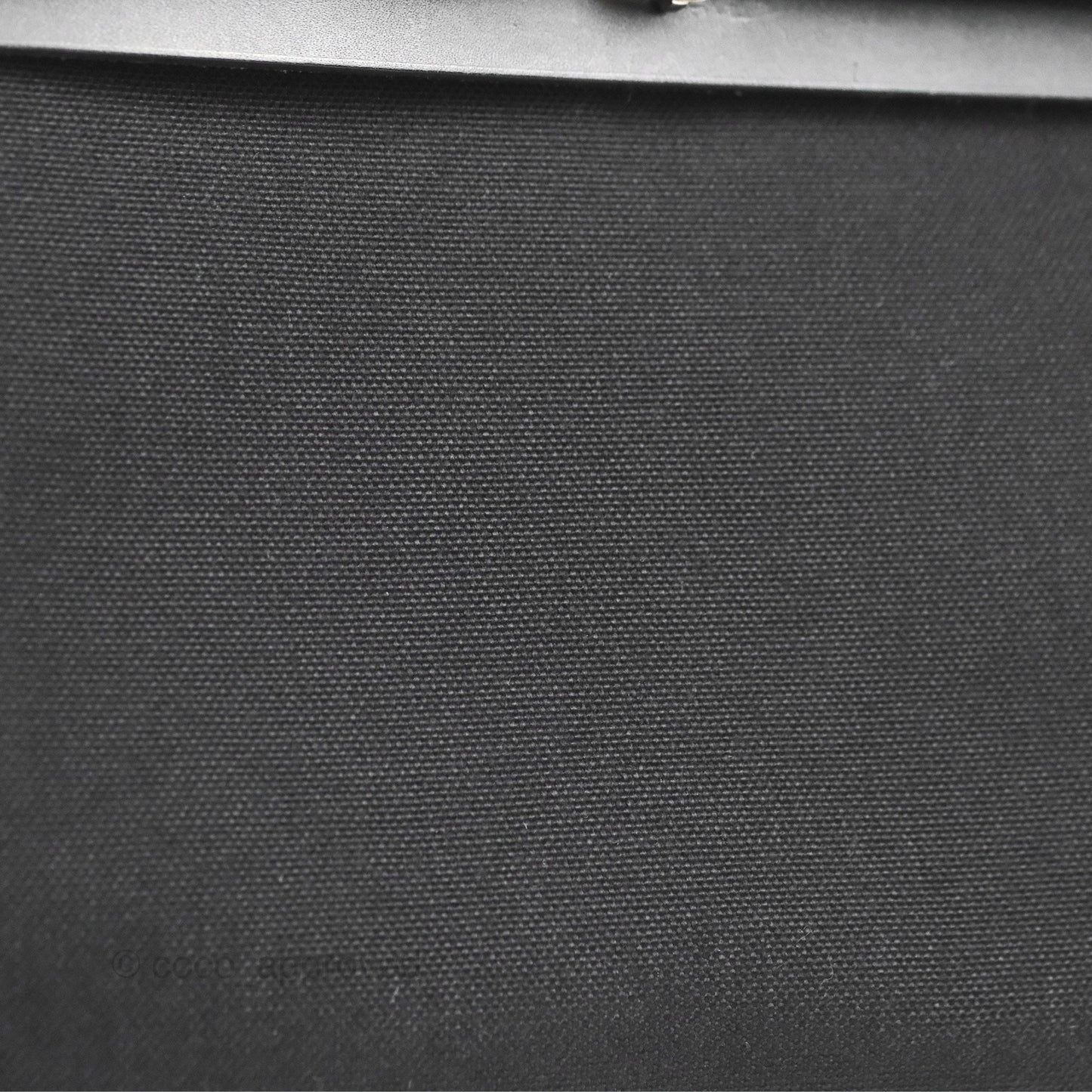 Hermès Herbag Zip 31 Retourne Black Canvas Palladium Hardware