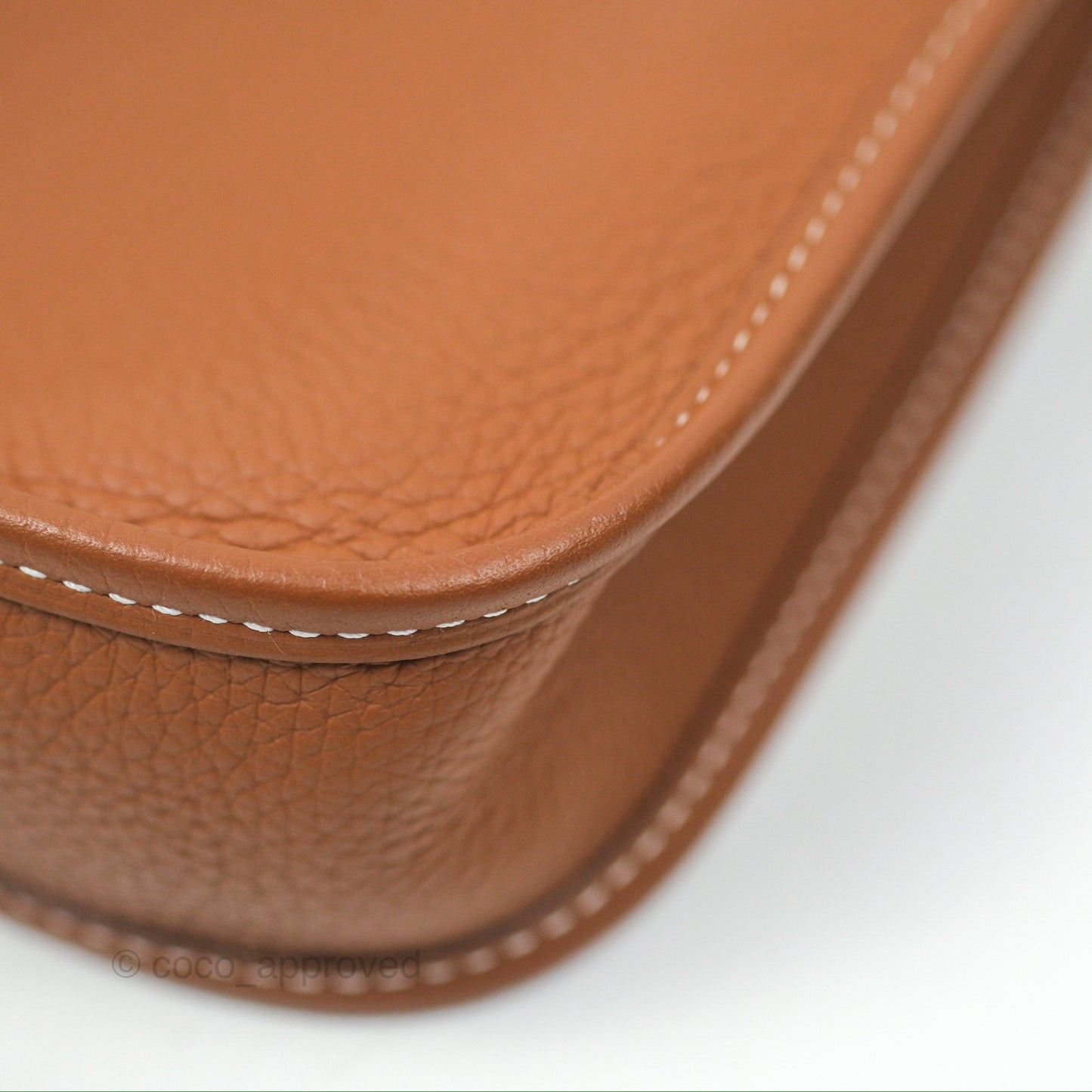 Hermès Mini Evelyne 16 Gold Clemence Sangle Flipperball Pladium Hardware