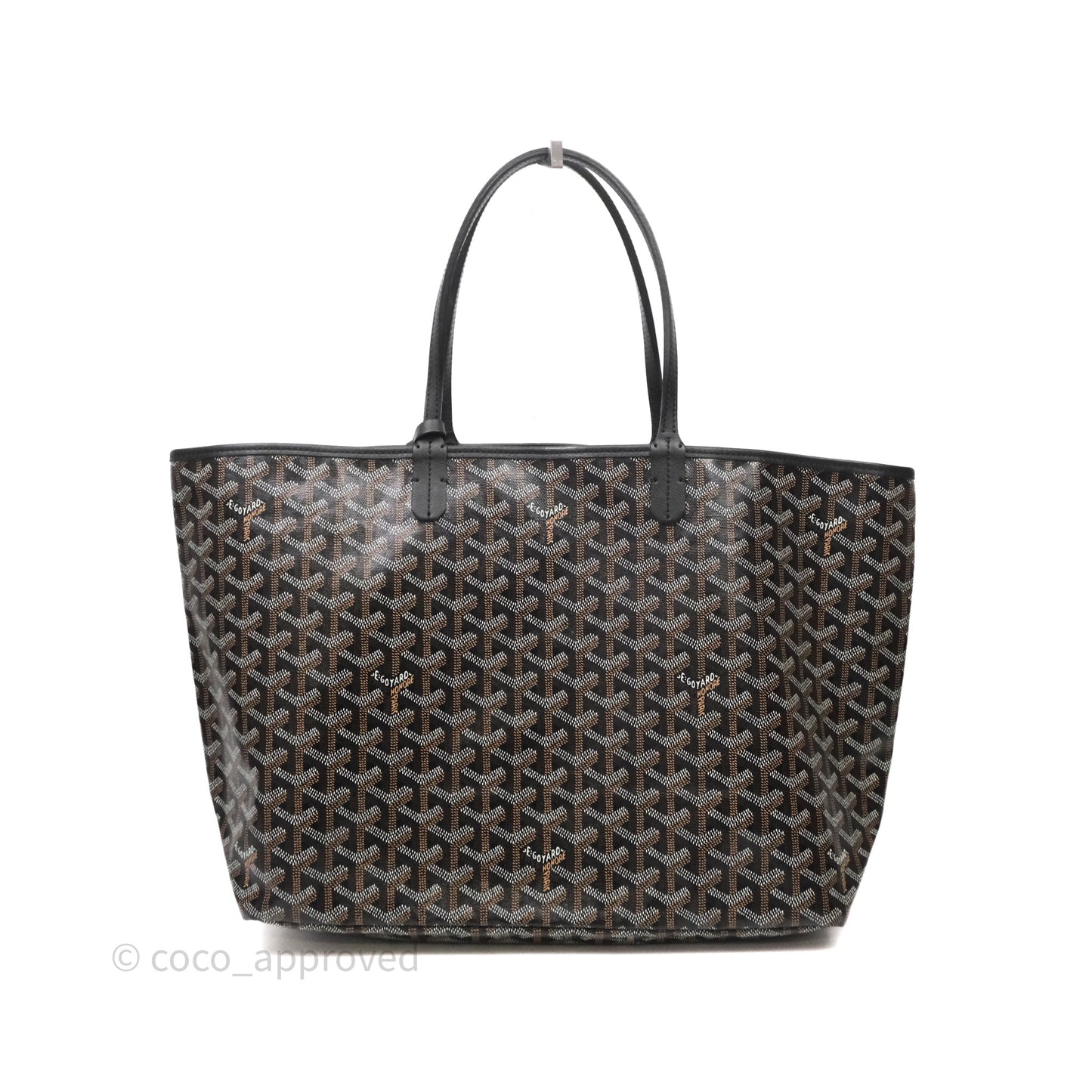 Goyard St Louis Tote PM Black