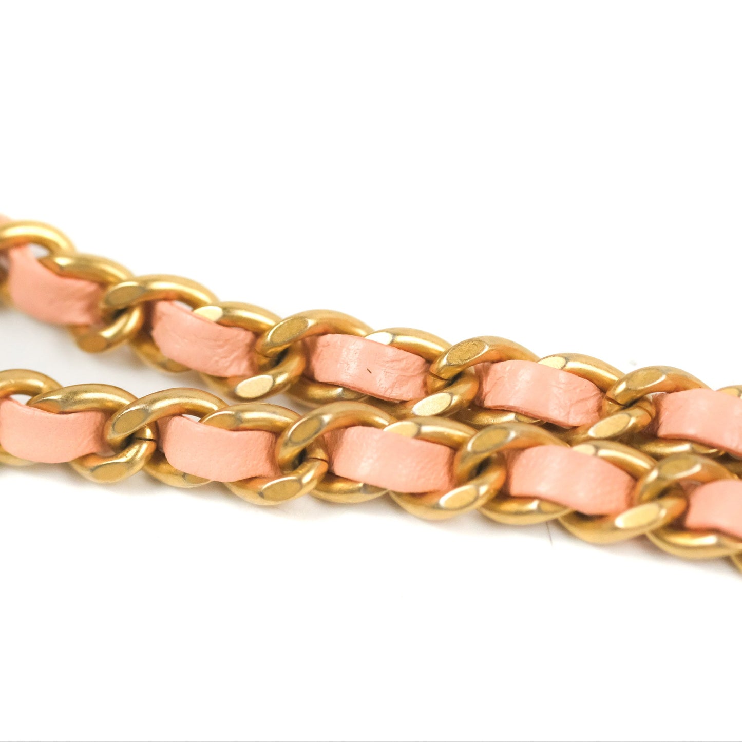Chanel Mini Pearl Crush Quilted Camera Case Orange Blair Lambskin Aged Gold Hardware