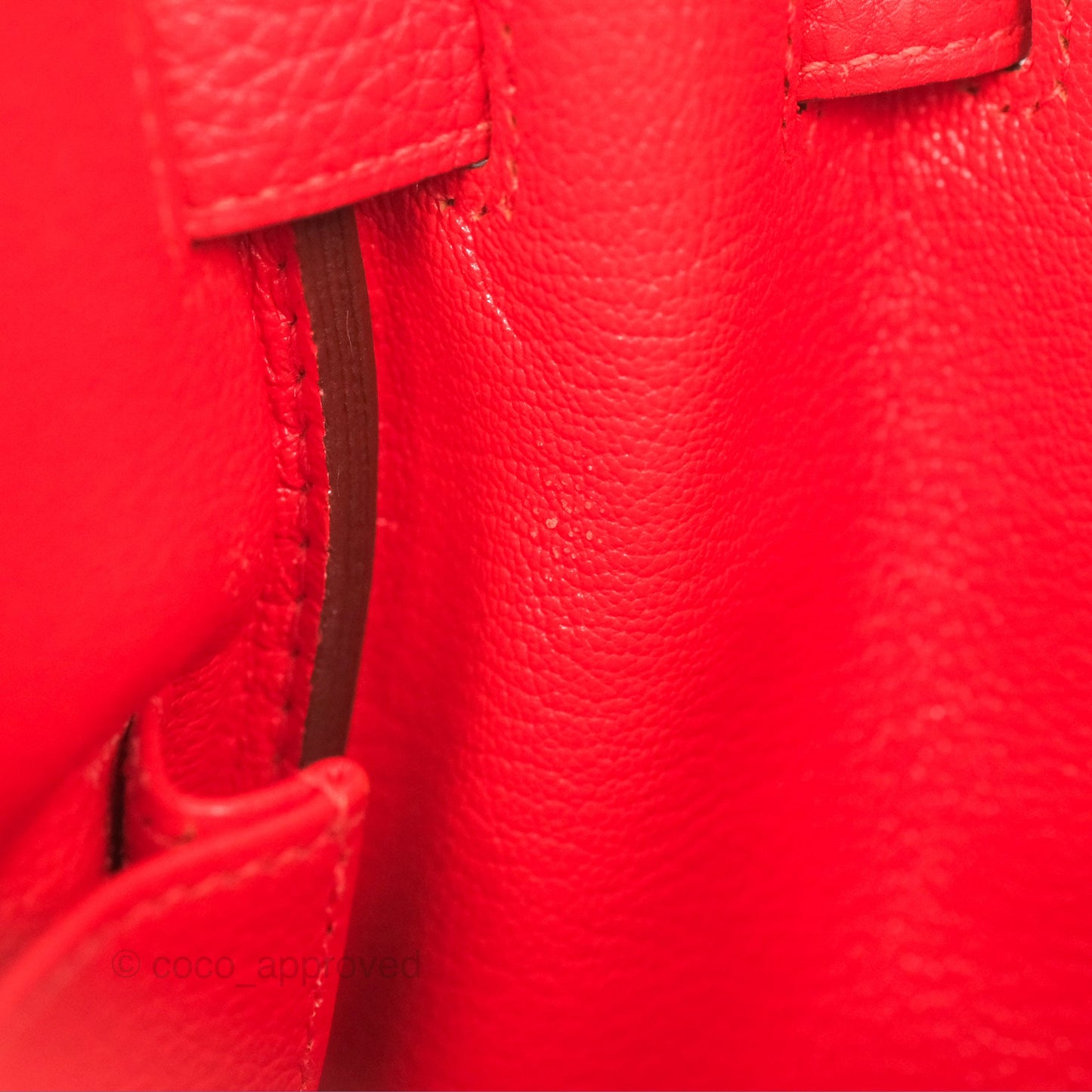 Hermès Kelly 32 Retourne Rose Jaipur Clemence Palladium Hardware