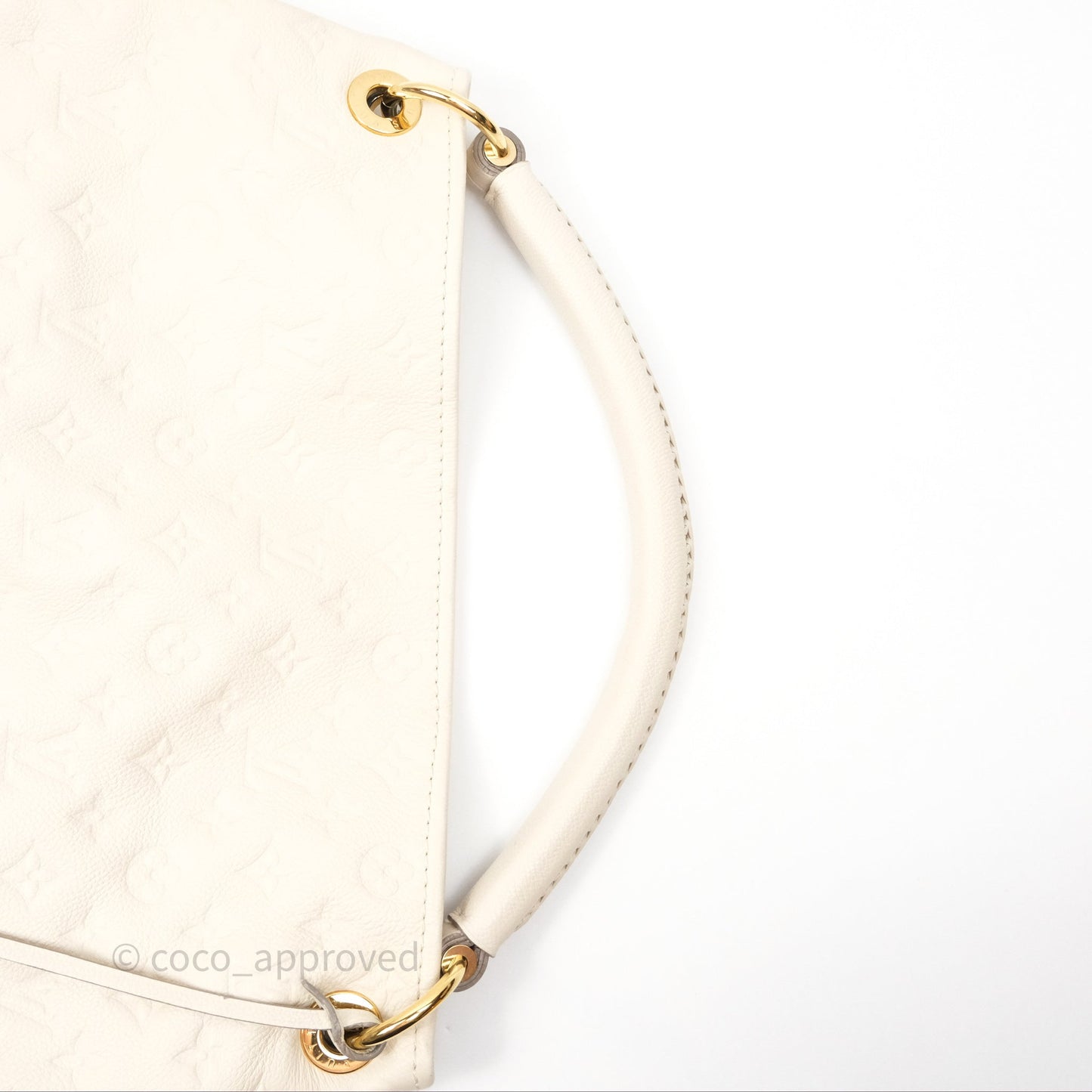 Louis Vuitton Artsy Monogram Empreinte MM Ivory