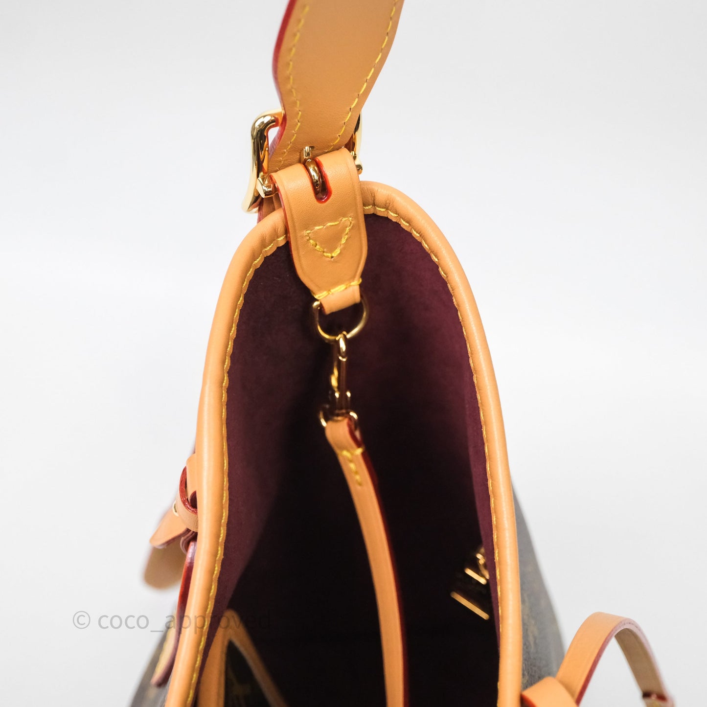Louis Vuitton Carry All PM Shoulder Bag Monogram Canvas