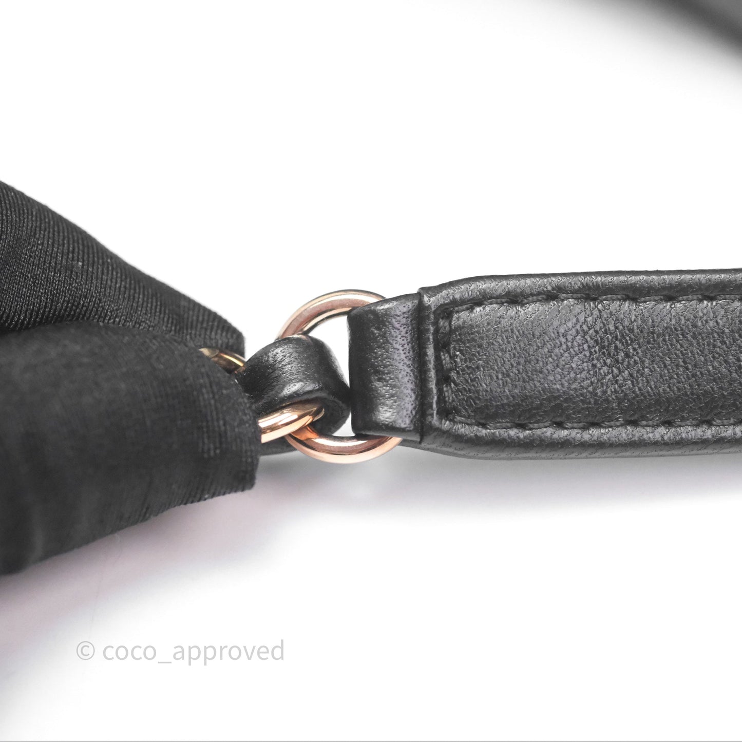 Chanel Trendy CC Small Black Lambskin Rose Gold Hardware