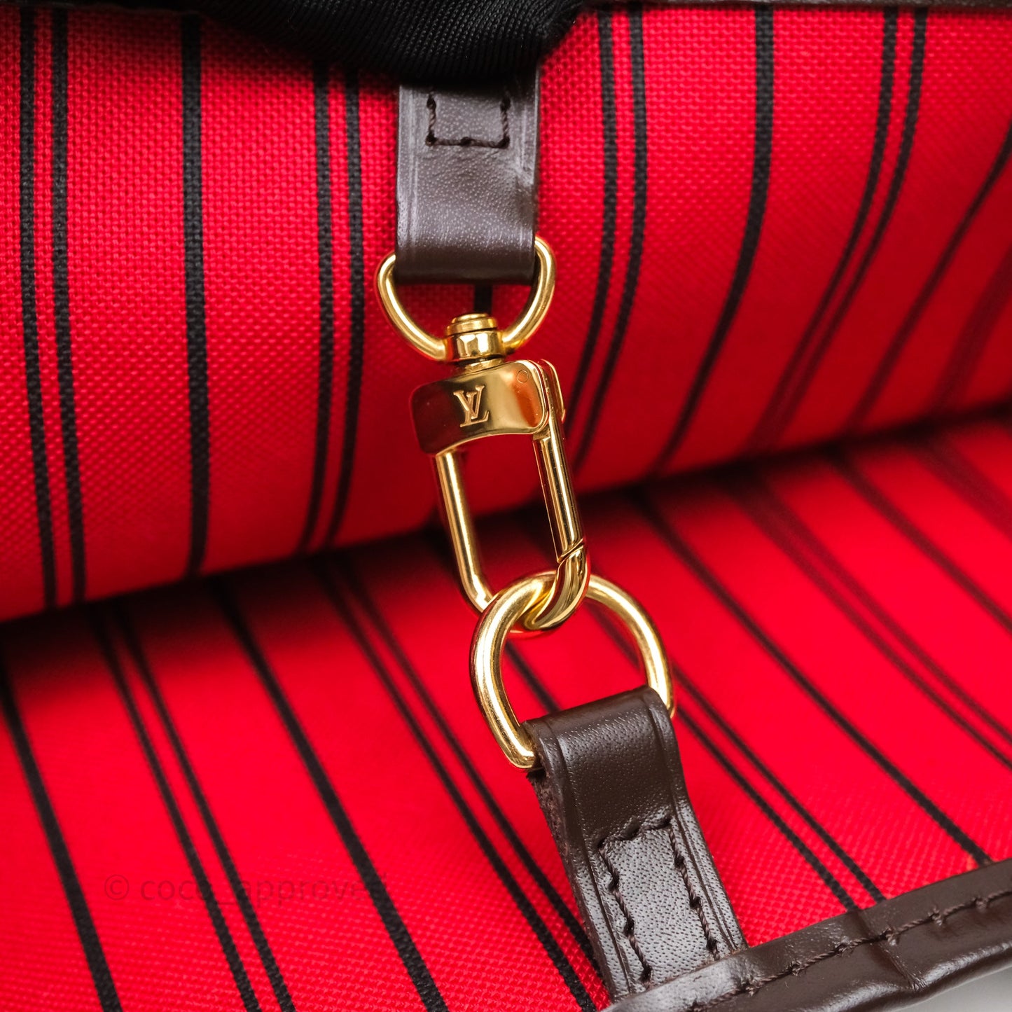 Louis Vuitton Neverfull MM Damier Ebene Canvas