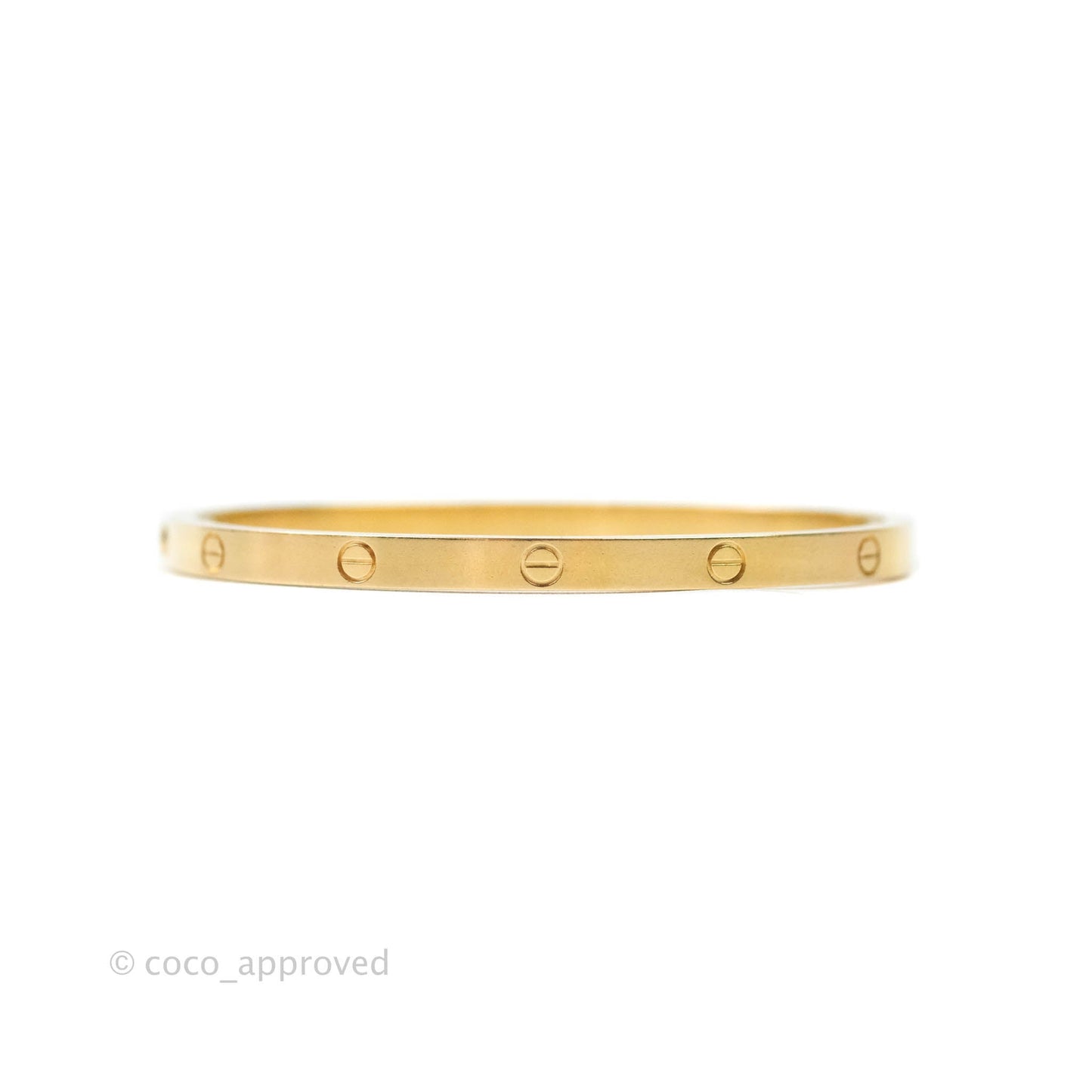 Cartier Small Love Bracelet Yellow Gold