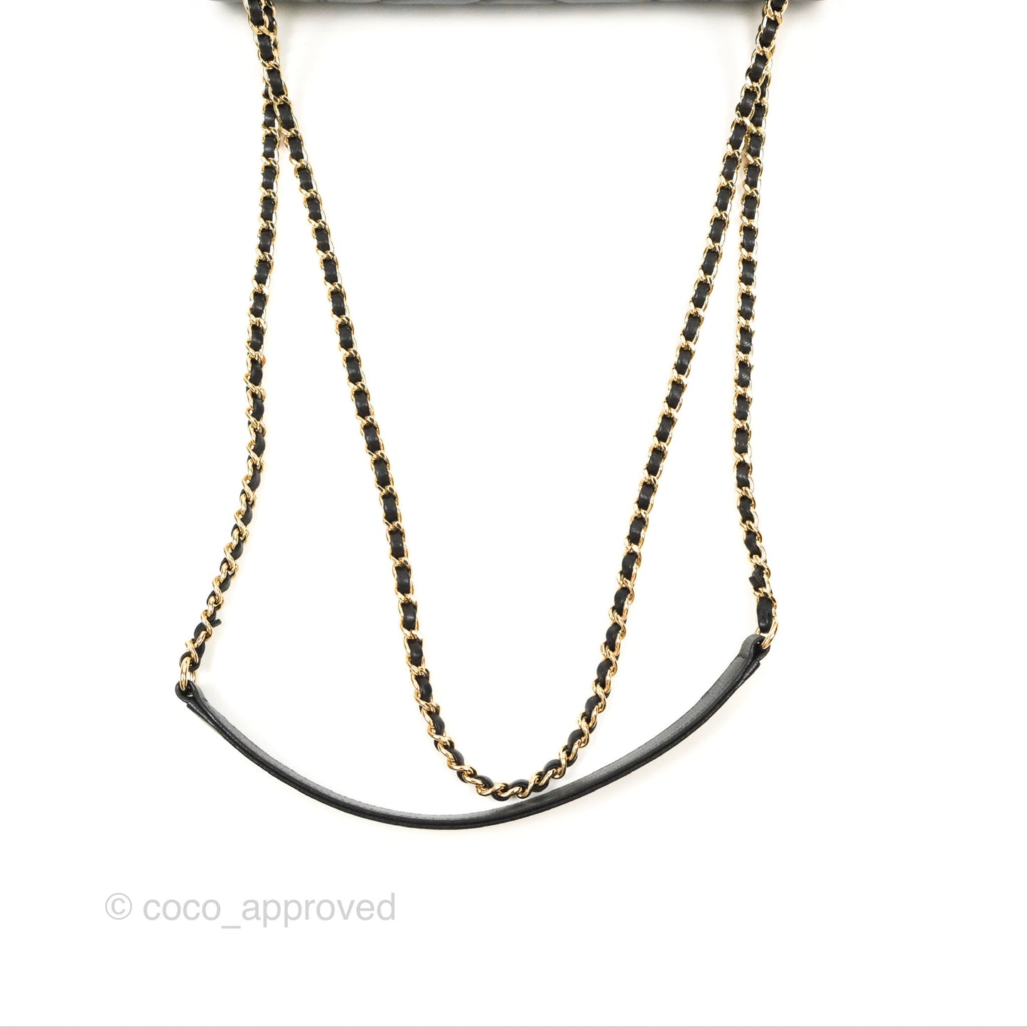 Chanel Chevron Mademoiselle Flap Bag Black Sheepskin Gold Hardware