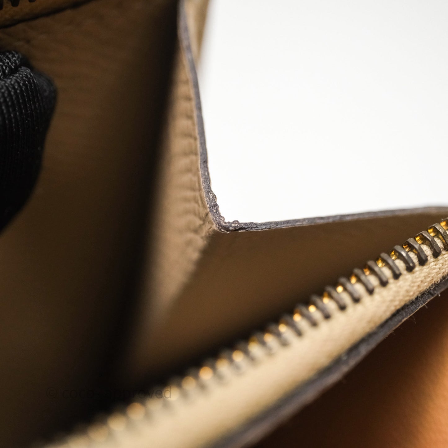 Hermès Constance Short Wallet Trench Epsom Gold Hardware
