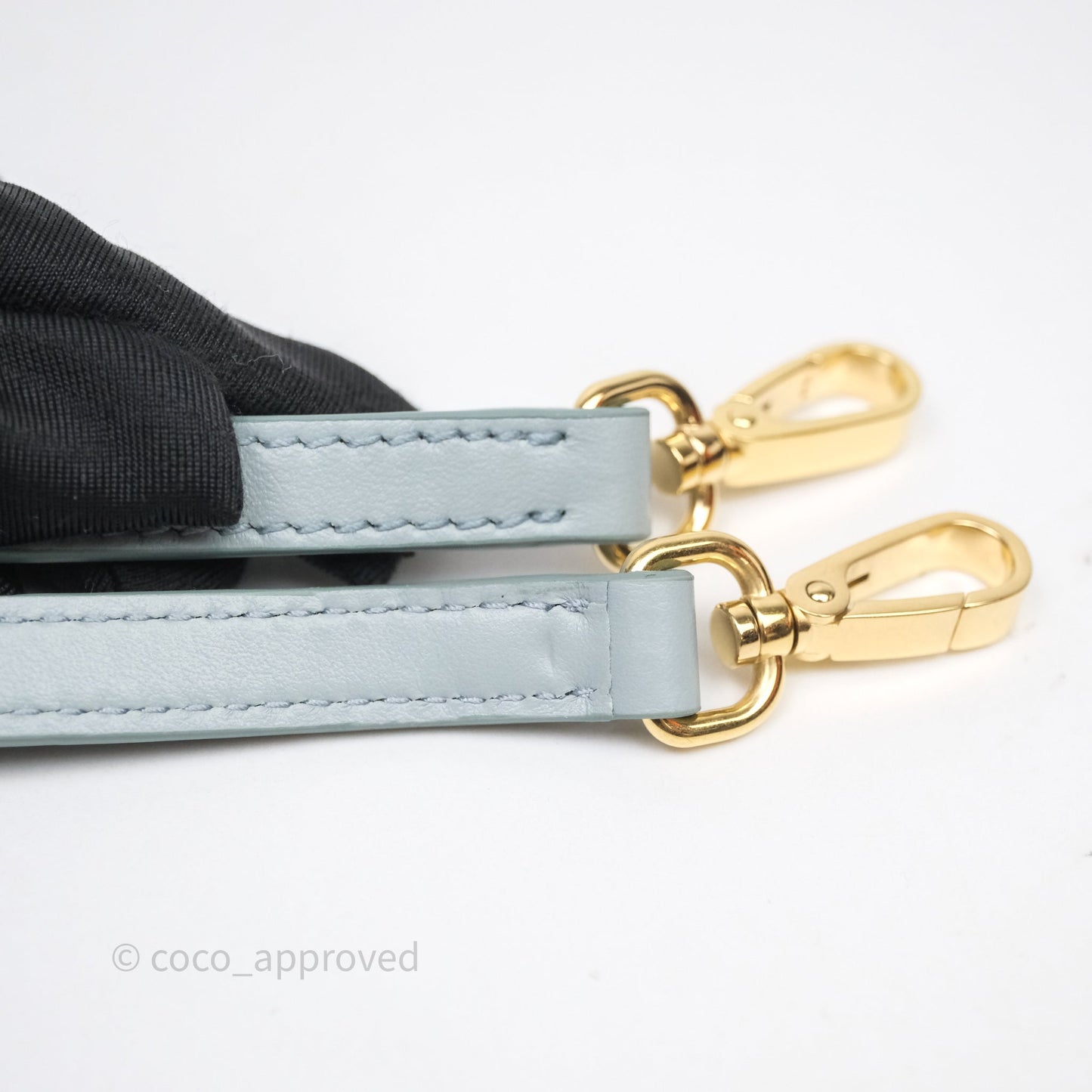 Miu Miu Arcadie Mini Bag Lago Blue Gold Hardware