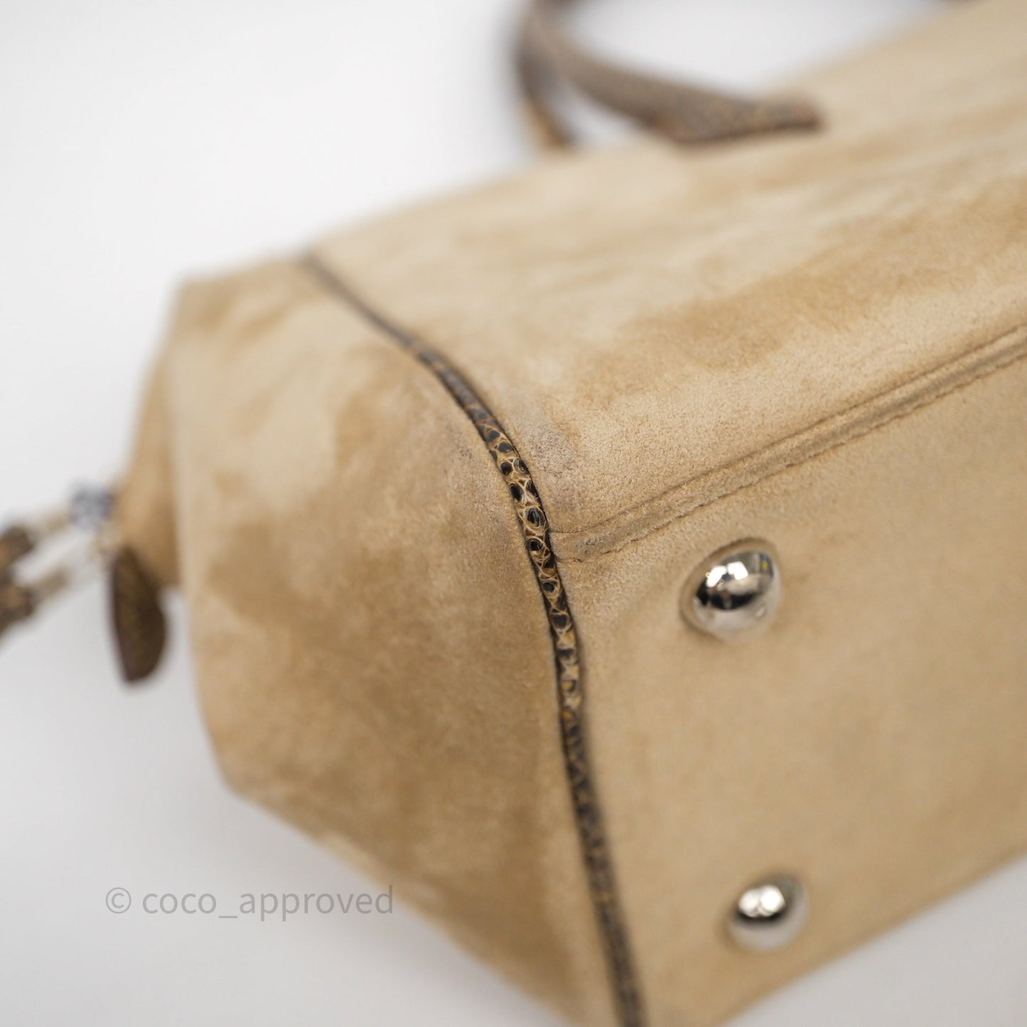 Hermès Beige Veau Doblis Salvator Lizard 27 Bombay Palladium Hardware
