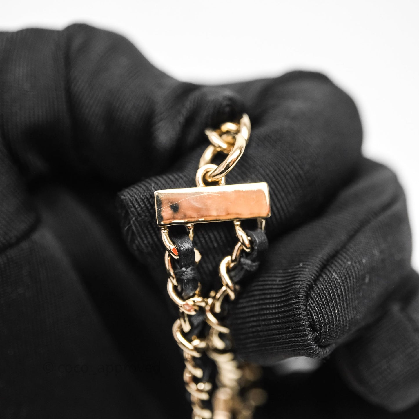 Chanel CC Leather Star Crystals Chocker 23C