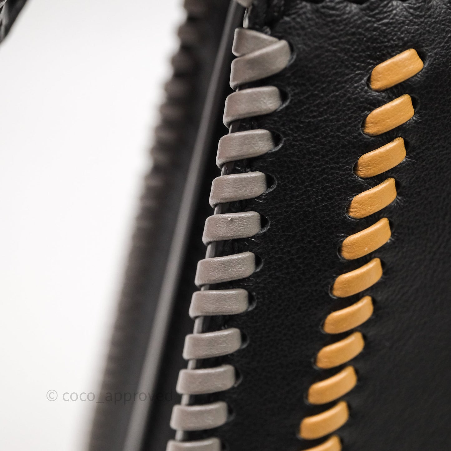 Fendi Small Peekaboo Iseeu Black/ Grey