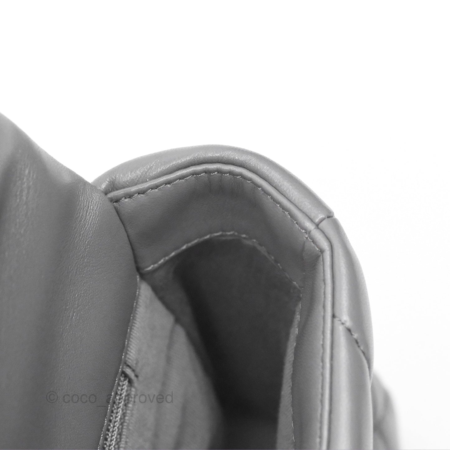 Chanel 19 Small Dark Grey Mixed Hardware