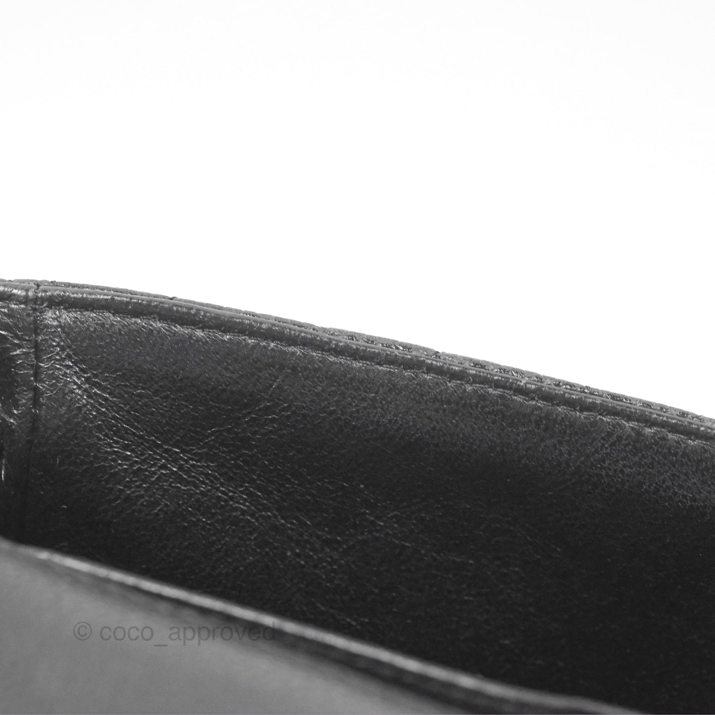 Chanel East West Flap Bag Black Caviar Silver Hardware