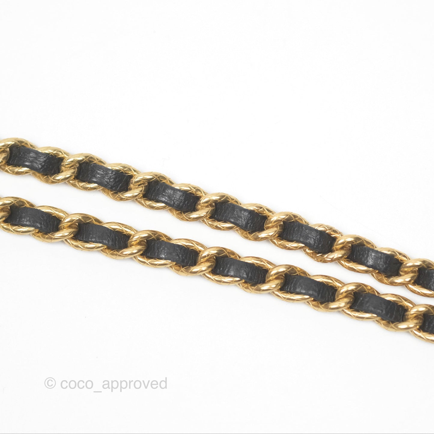 Chanel Quilted Dynasty Wallet on Chain WOC Black Shiny Lambskin Gold Hardware