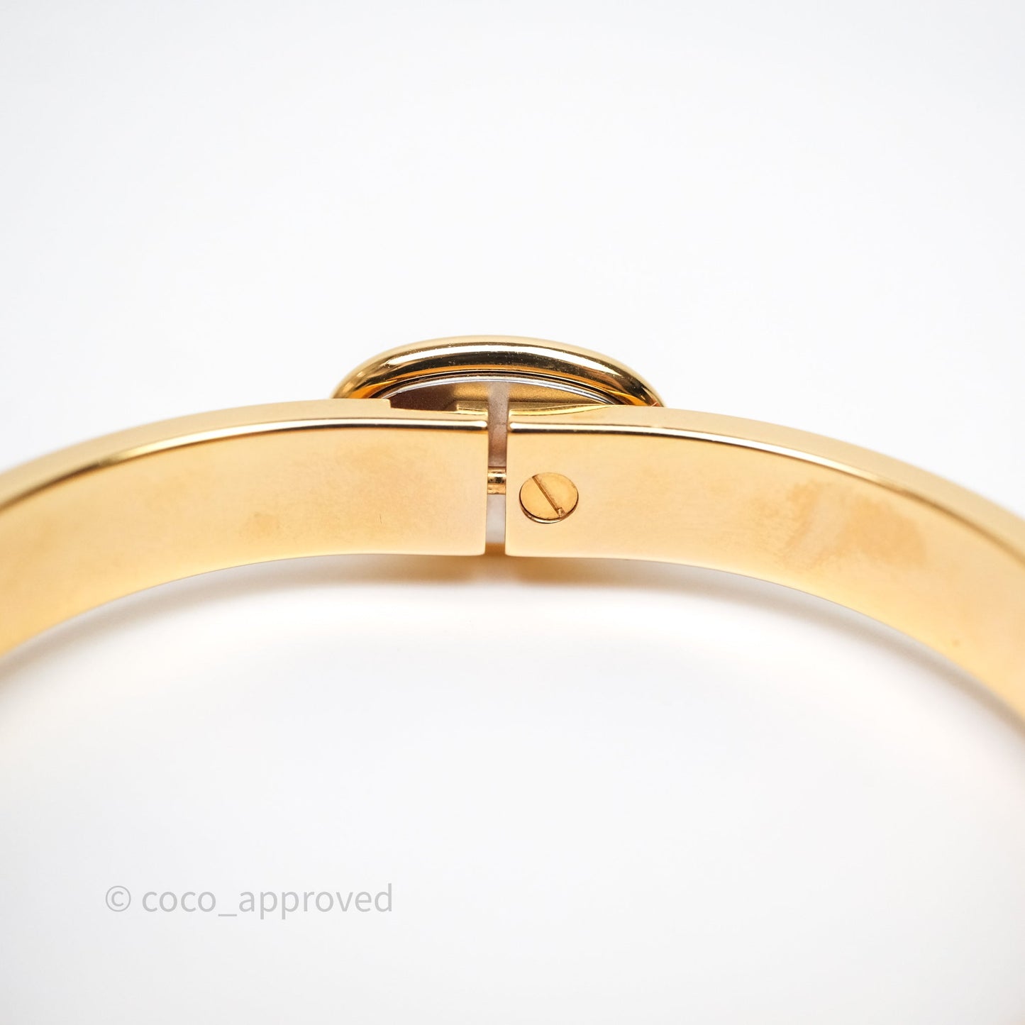 Hermes Mini Clic Chaine d'Ancre Bracelet Hypno Rose Gold