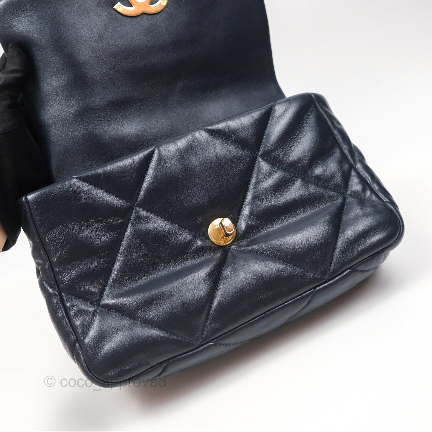 Chanel 19 Small Navy Mixed Hardware