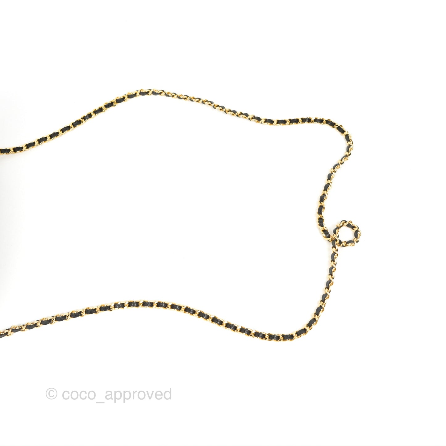 Chanel Quilted WOC Black Caviar Gold Hardware
