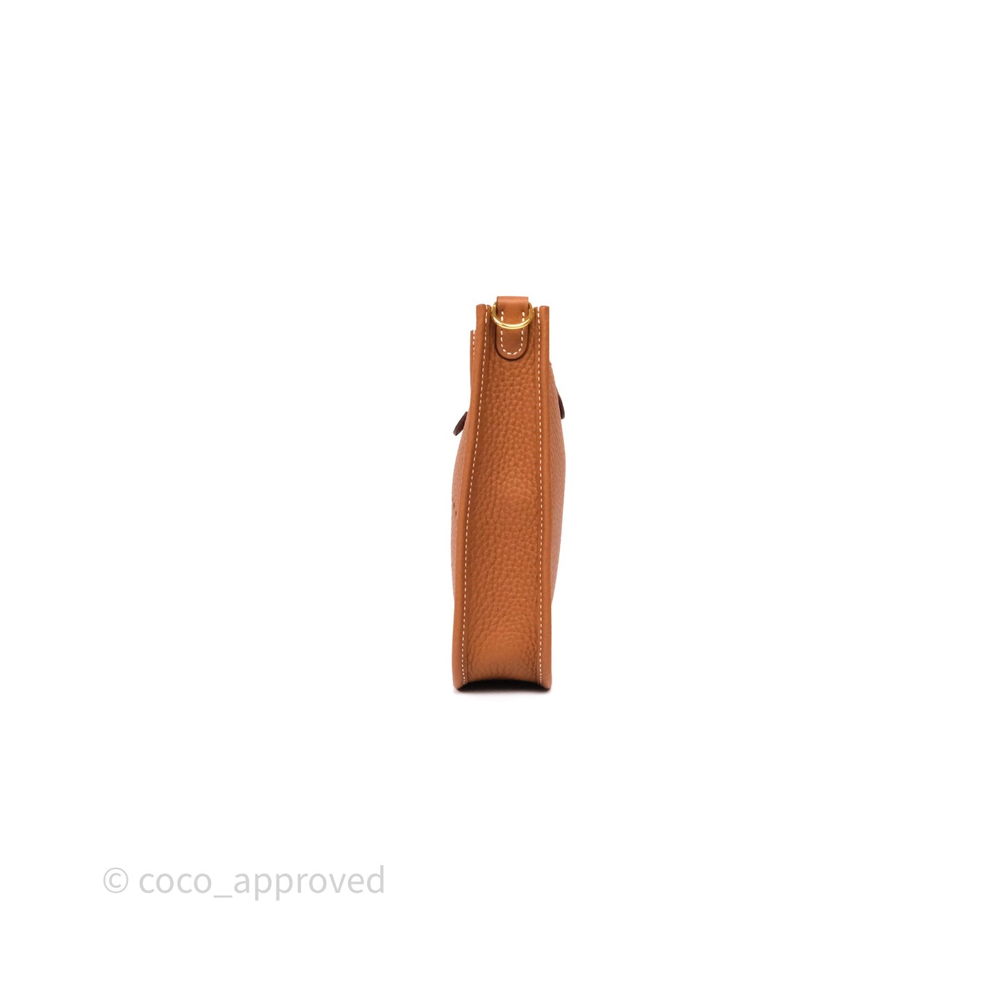 Hermès Mini Evelyne 16 Amazone Gold 37 Clemence Gold Hardware