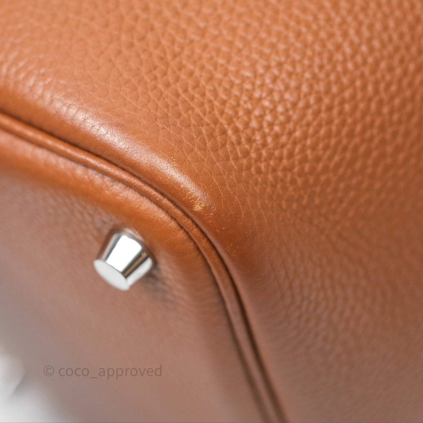 Hermès Picotin 18 Gold 37 Clemence Palladium Hardware
