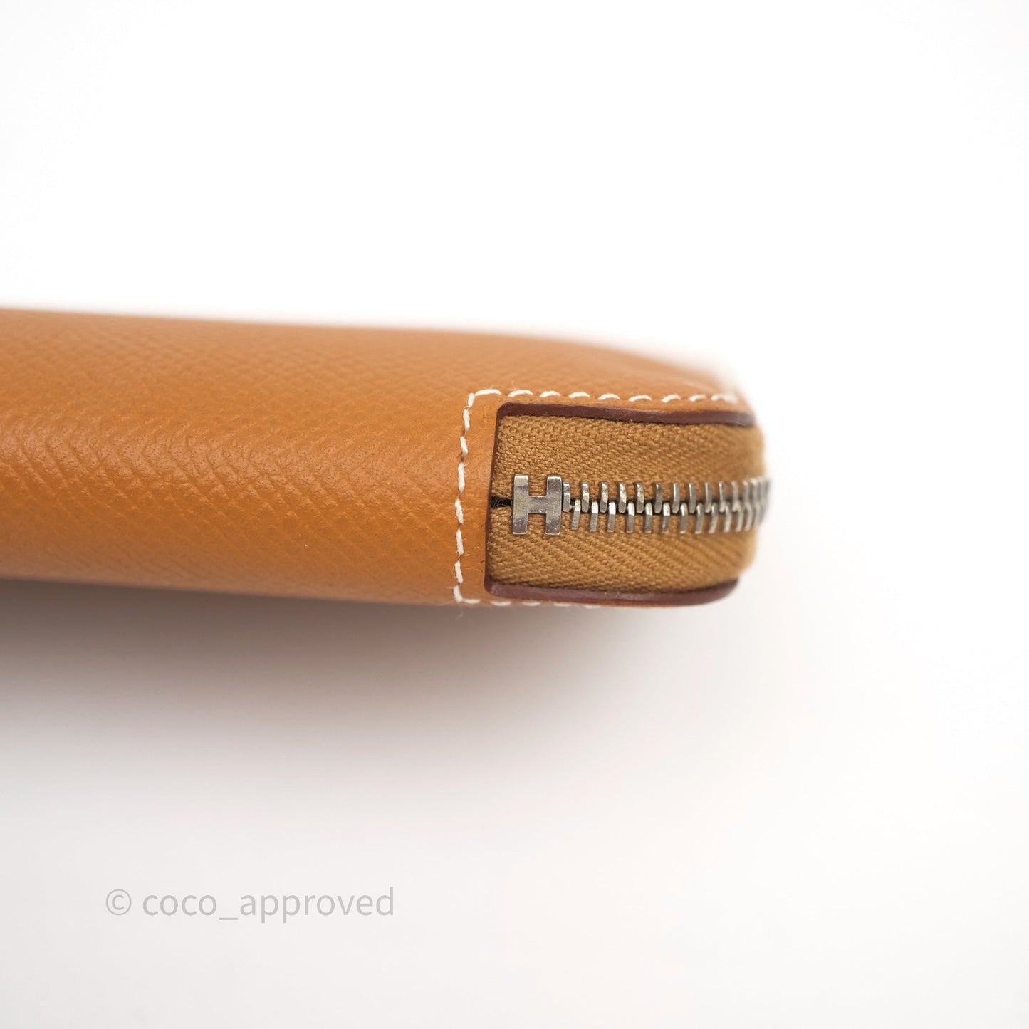 Hermès Silk In Classique Long Wallet Gold Epsom