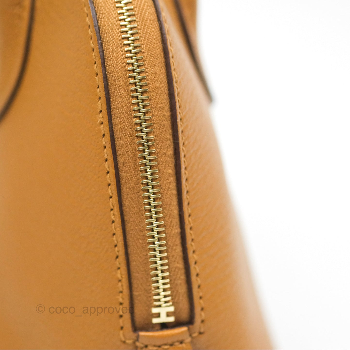 Hermès Bolide Mini 1923 Caramel Chevre Mysore Strap Ficelle/Black Gold Hardware