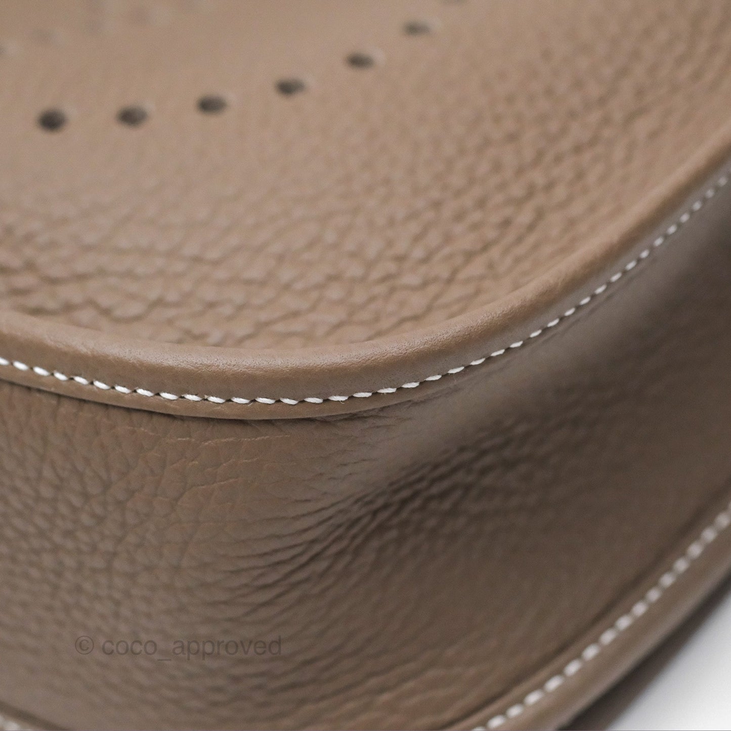 Hermes Evelyne III 29 Etoupe 18 Clemence Gold Hardware