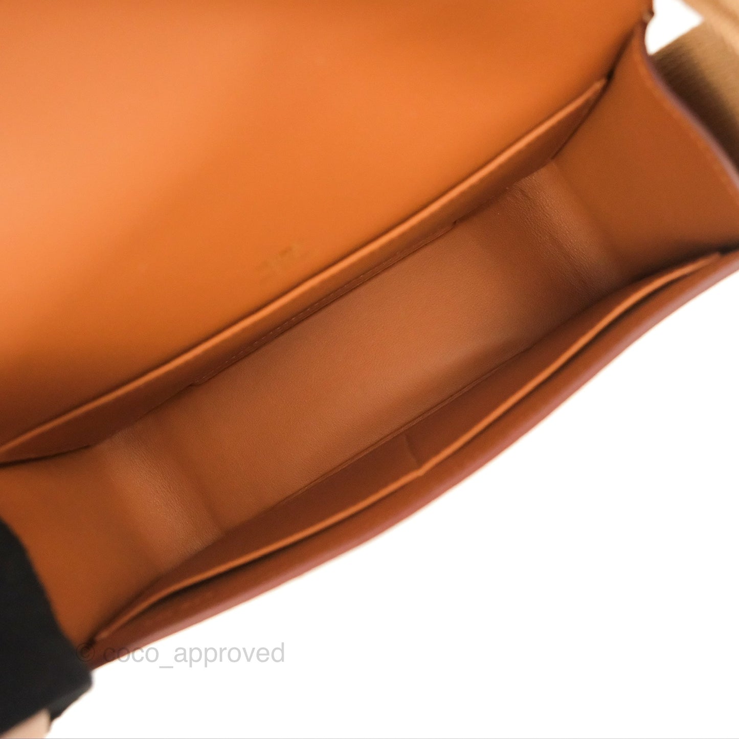 Hermès Geta Bag Chai 0M Quebracho 2J Gold Hardware