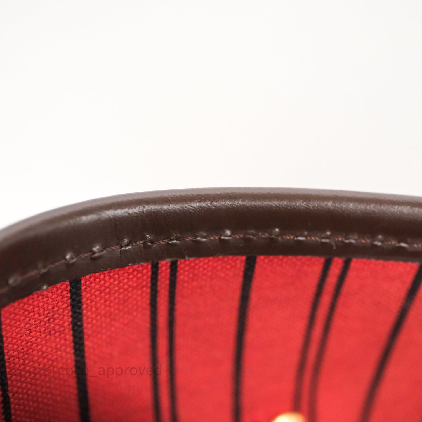 Louis Vuitton Neverfull MM Tote Bag Damier Ebene Canvas