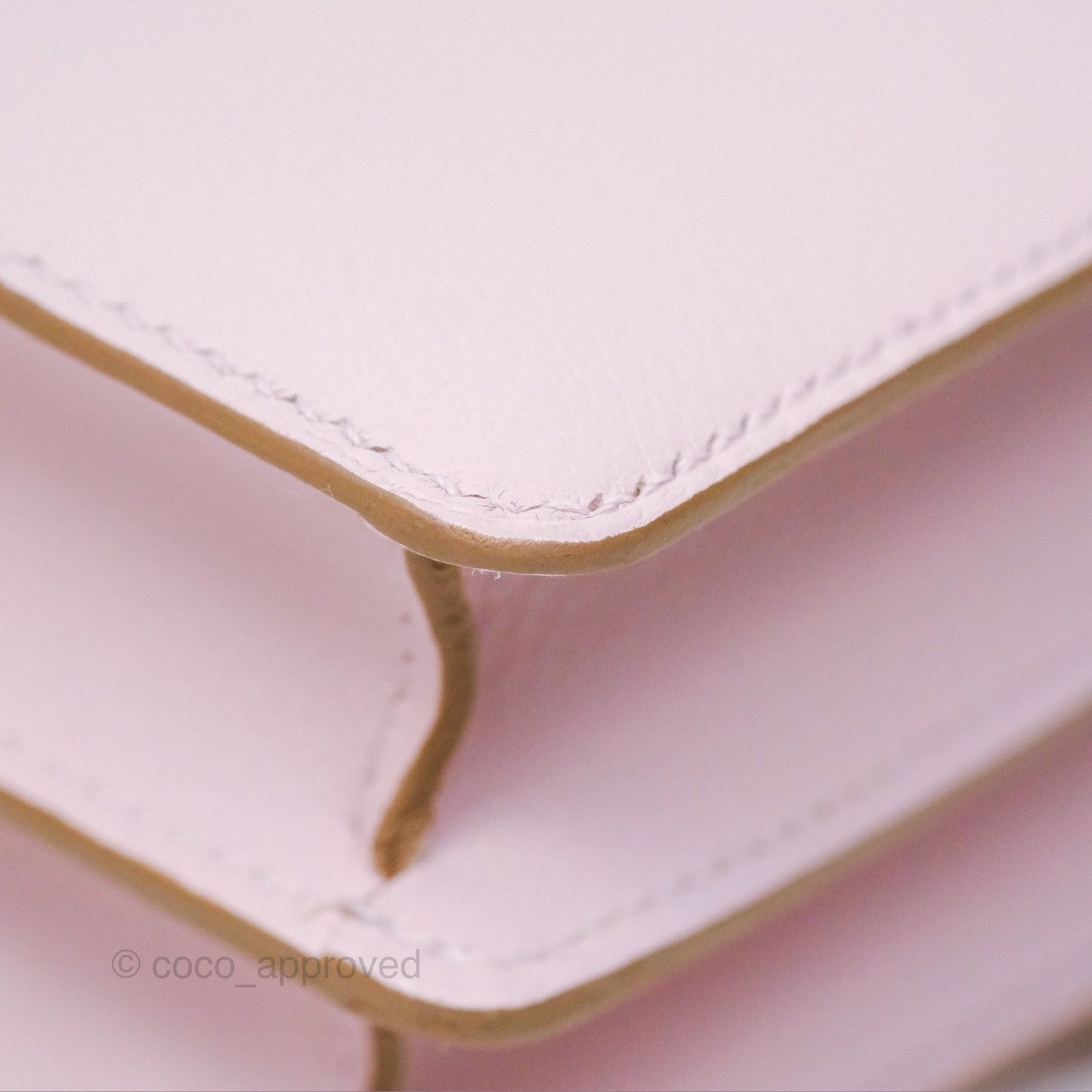 Hermès Roulis Mini 18 Mauve Pale Evercolor Palladium Hardware