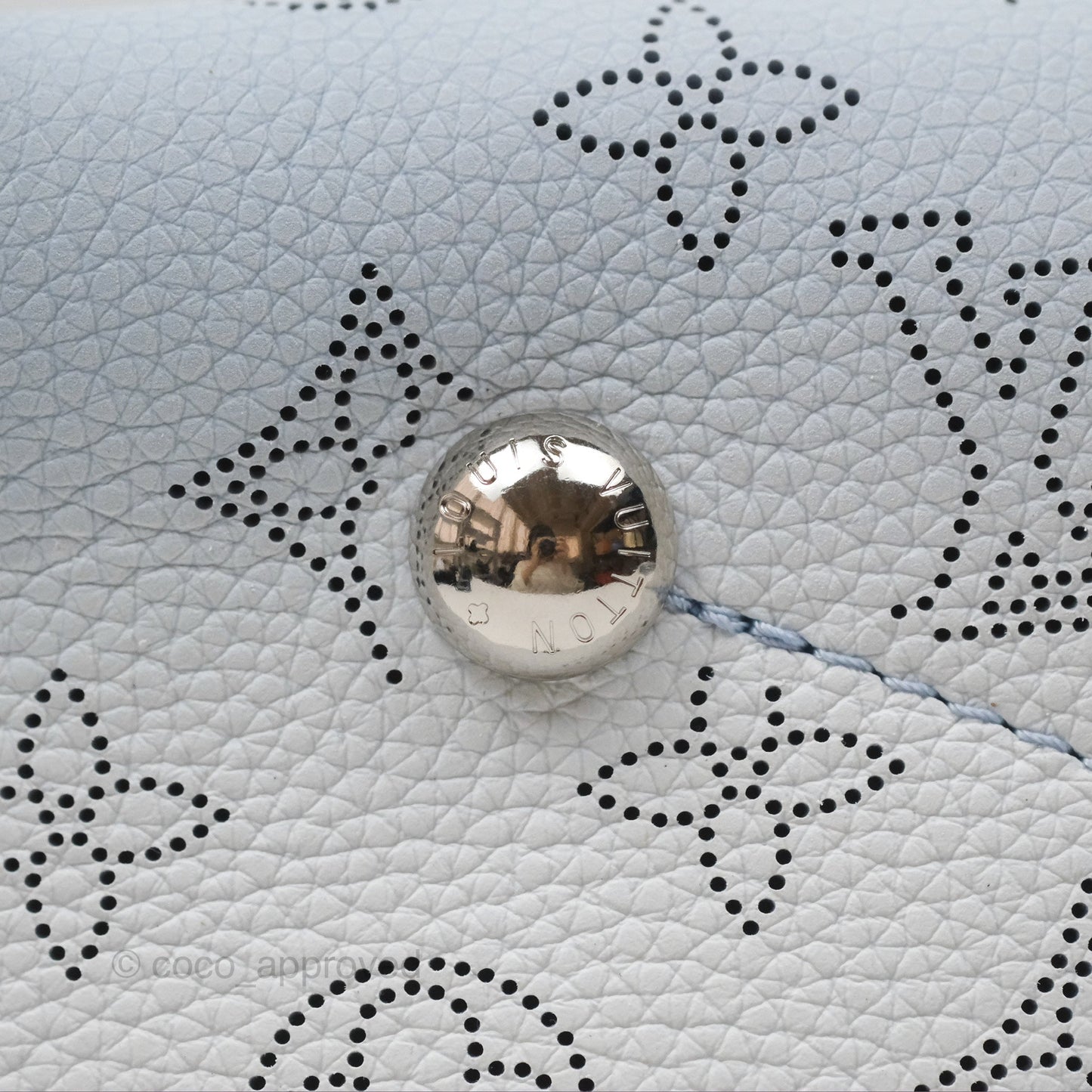 Louis Vuitton Bella Blue Nuage Mahina Calfskin