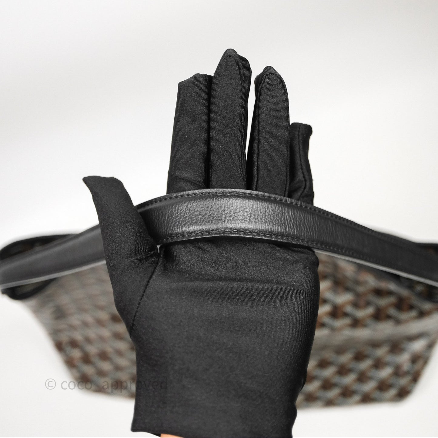 Goyard Bohème Hobo Bag Black Goyardine Canvas