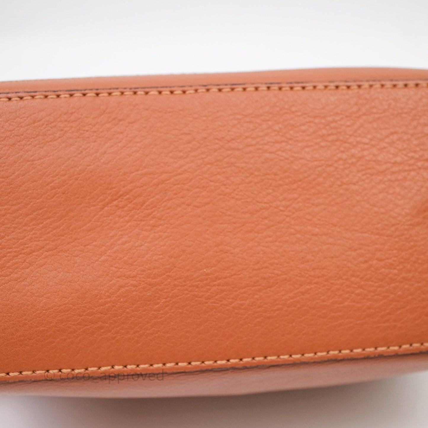 Loewe Mini Puzzle Bag Tan Calfskin Gold Hardware